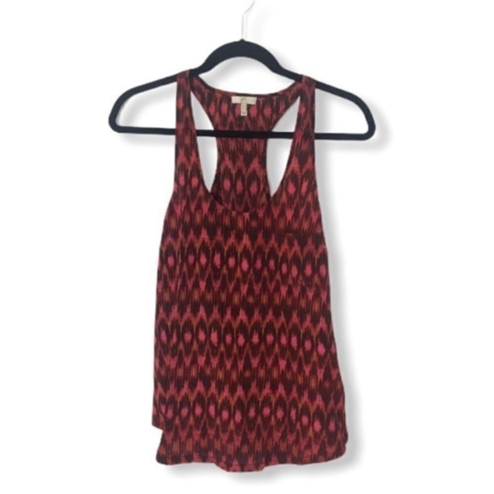 Joie Joie Red Silk Racerback Tank Top Women’s Size Small 100% Sil Size S / US 4 / IT 40 - 3 Thumbnail