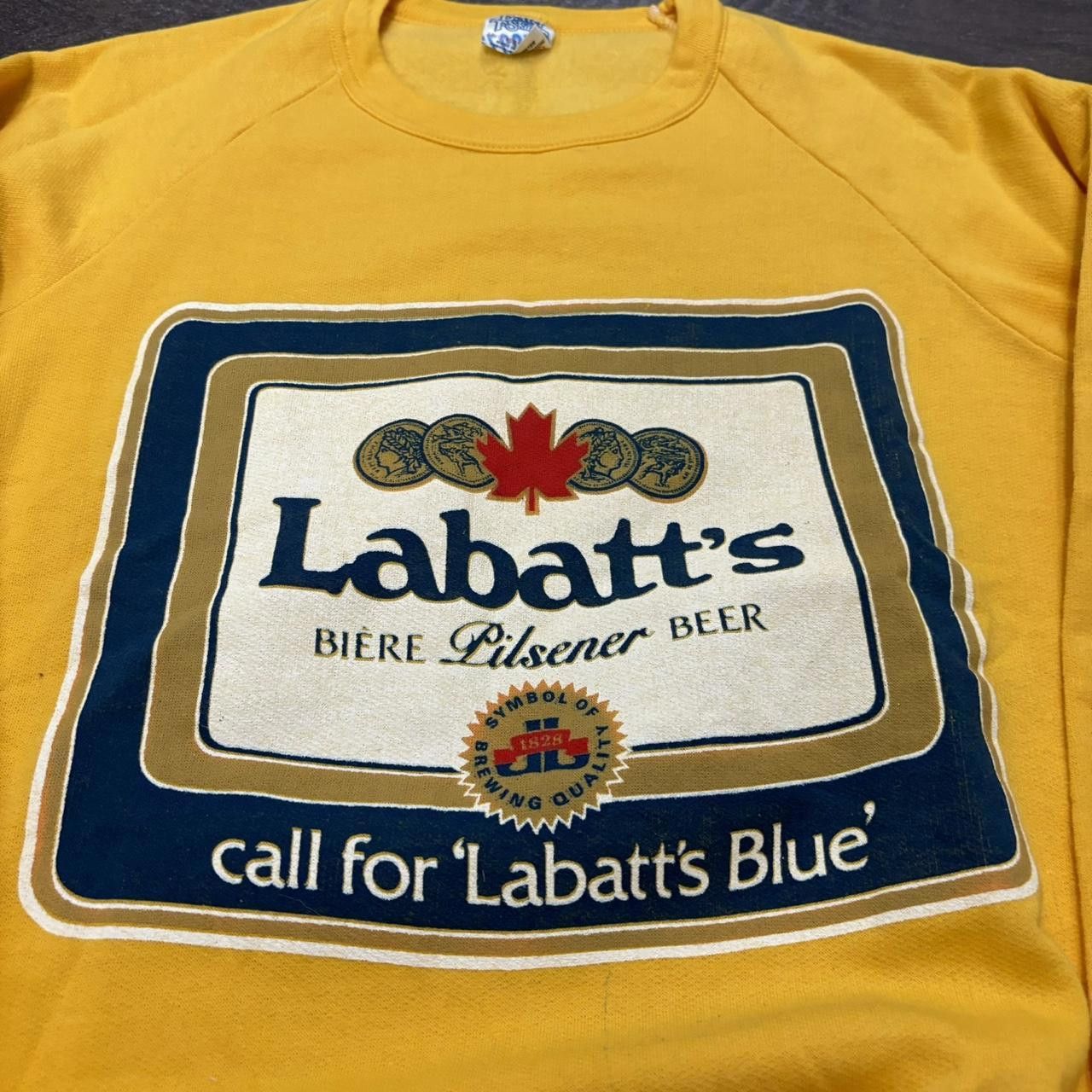 Designer vintage labatt call for labatt blue crewneck sweatshirt 70s Size US S / EU 44-46 / 1 - 2 Thumbnail