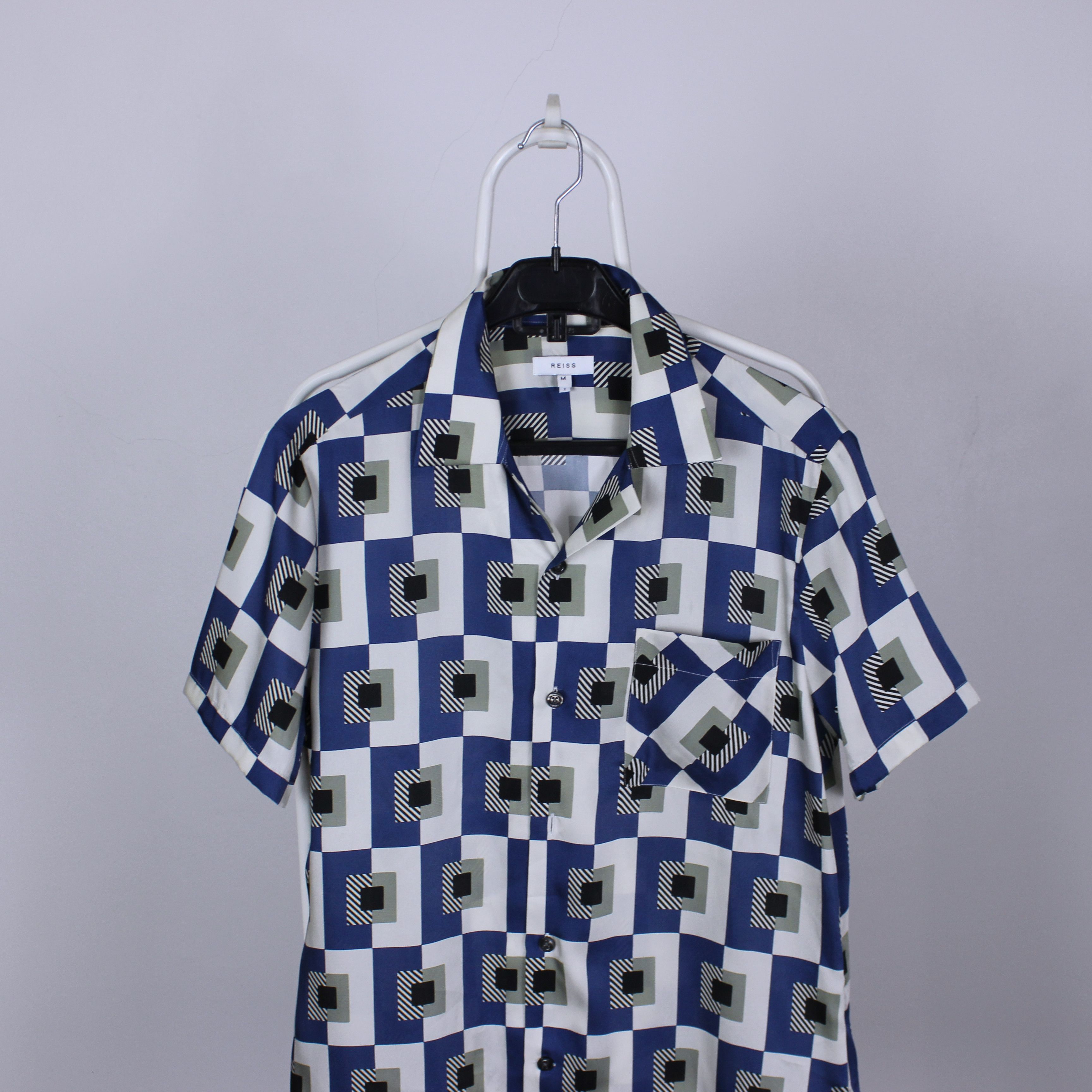 Reiss Reiss shirt men 2022 Sabbat Blue M Size US M / EU 48-50 / 2 - 2 Thumbnail