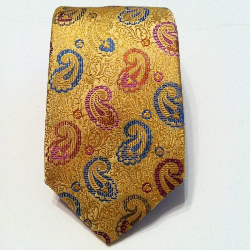 Robert Talbott ROBERT TALBOTT BEST OF CLASS MENS NEW SILK TIE WIDTH: 3 1/2" Size ONE SIZE - 1 Thumbnail