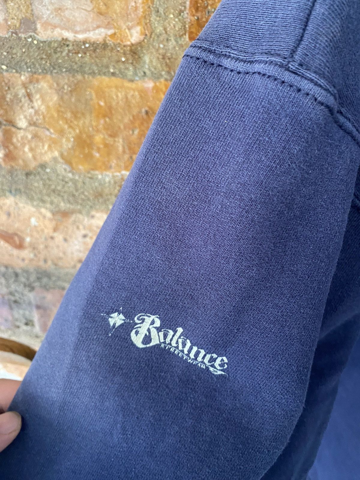Stussy 🔥OG 1990s Balance Street Wear Grafiti hoodie anvil Size US XL / EU 56 / 4 - 9 Thumbnail