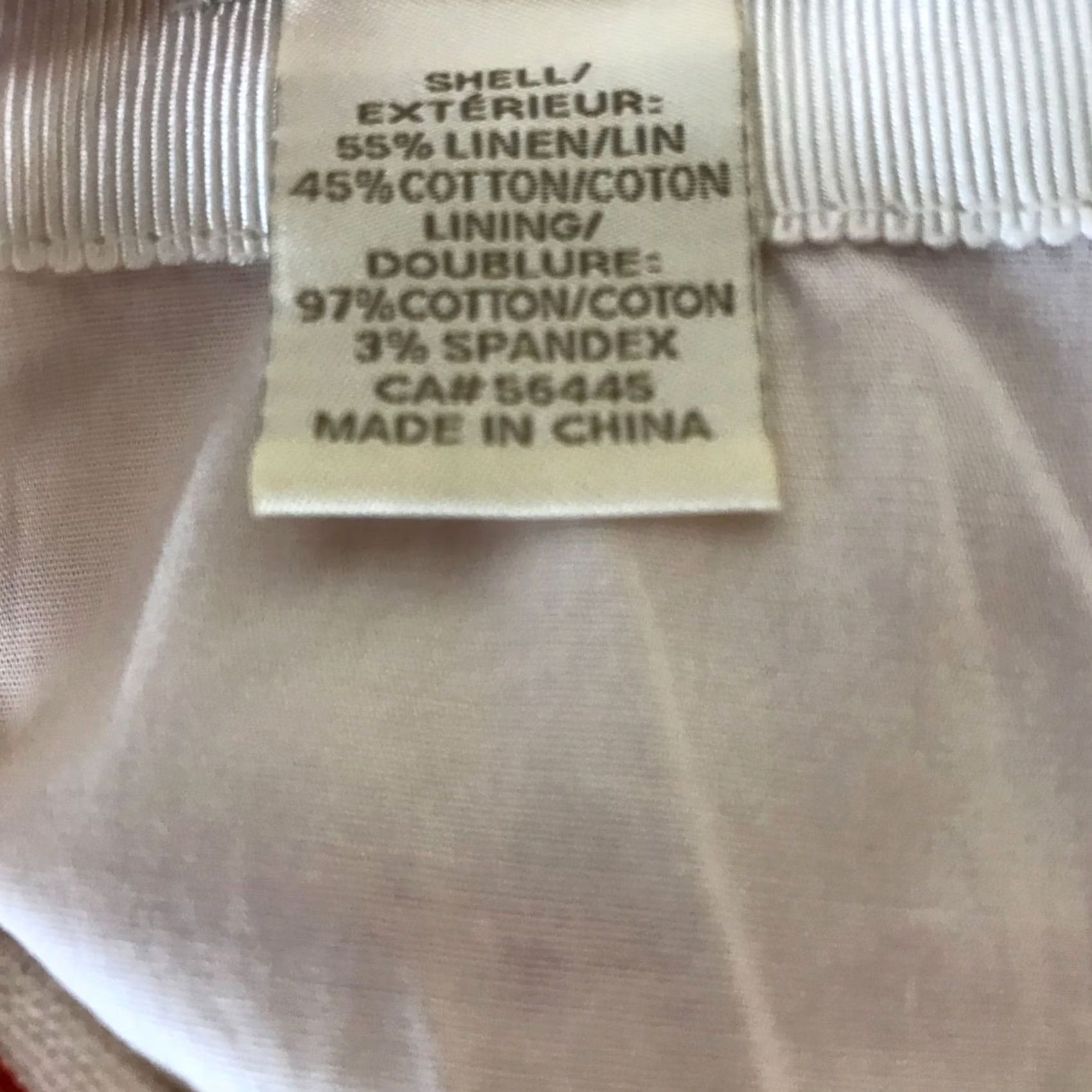 J.Crew J. CREW - Womens 2 - RED & CREAM STRIPE LINEN BLEND NO. 2 PENCIL SKIRT Size 26" / US 2 / IT 38 - 6 Thumbnail