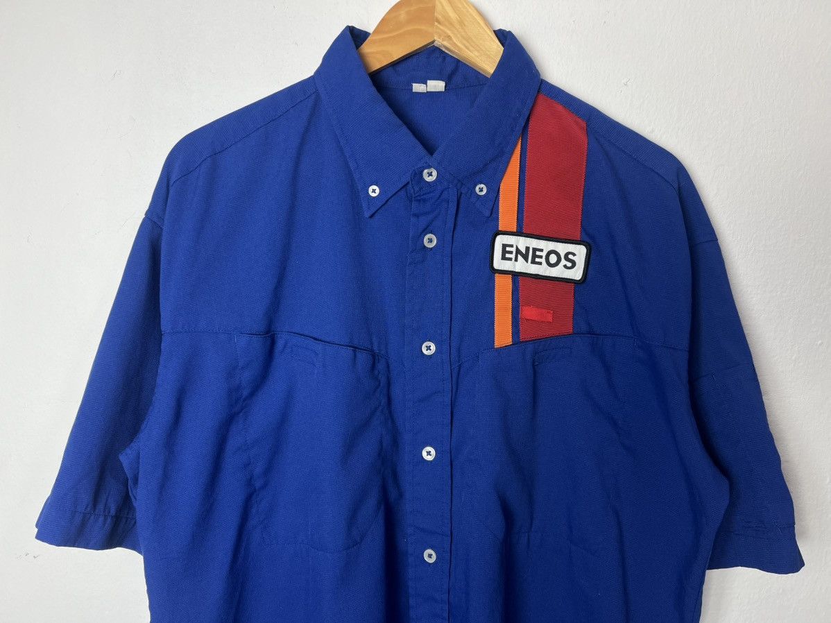 Vintage Vintage Eneos Button Up Shirt Size US XL / EU 56 / 4 - 3 Thumbnail