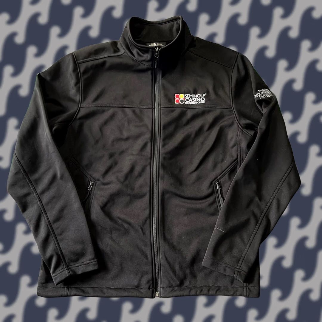 The North Face The North Face Jacket Mens L Black Windwall Full Zip Hiking Size US L / EU 52-54 / 3 - 1 Thumbnail