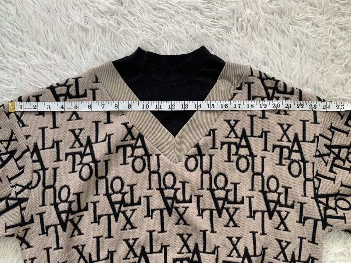 Art Comes First Nice Letters Art Pullover Sweater By Lutique Size L / US 10 / IT 46 - 11 Thumbnail