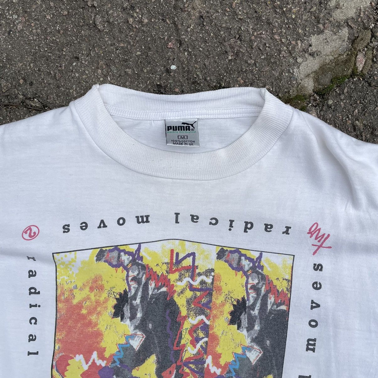 Puma × Vintage Vintage T-shirts Puma Performance Radical Moves Rare 90s Y2K Size US M / EU 48-50 / 2 - 4 Thumbnail