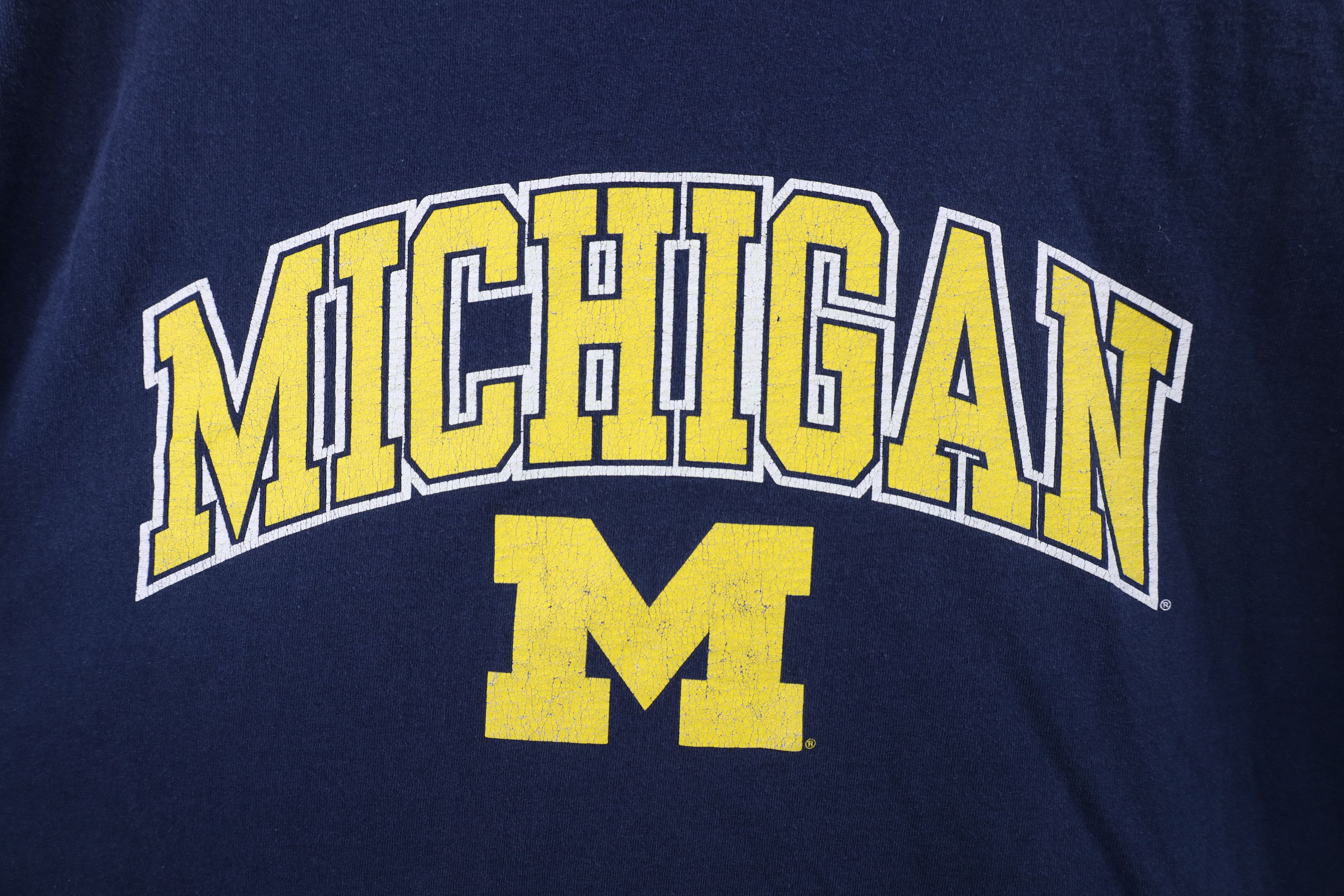 Russell Athletic × Vintage Vintage Russell Athletic University of Michigan T-Shirt Size US XXL / EU 58 / 5 - 6 Thumbnail
