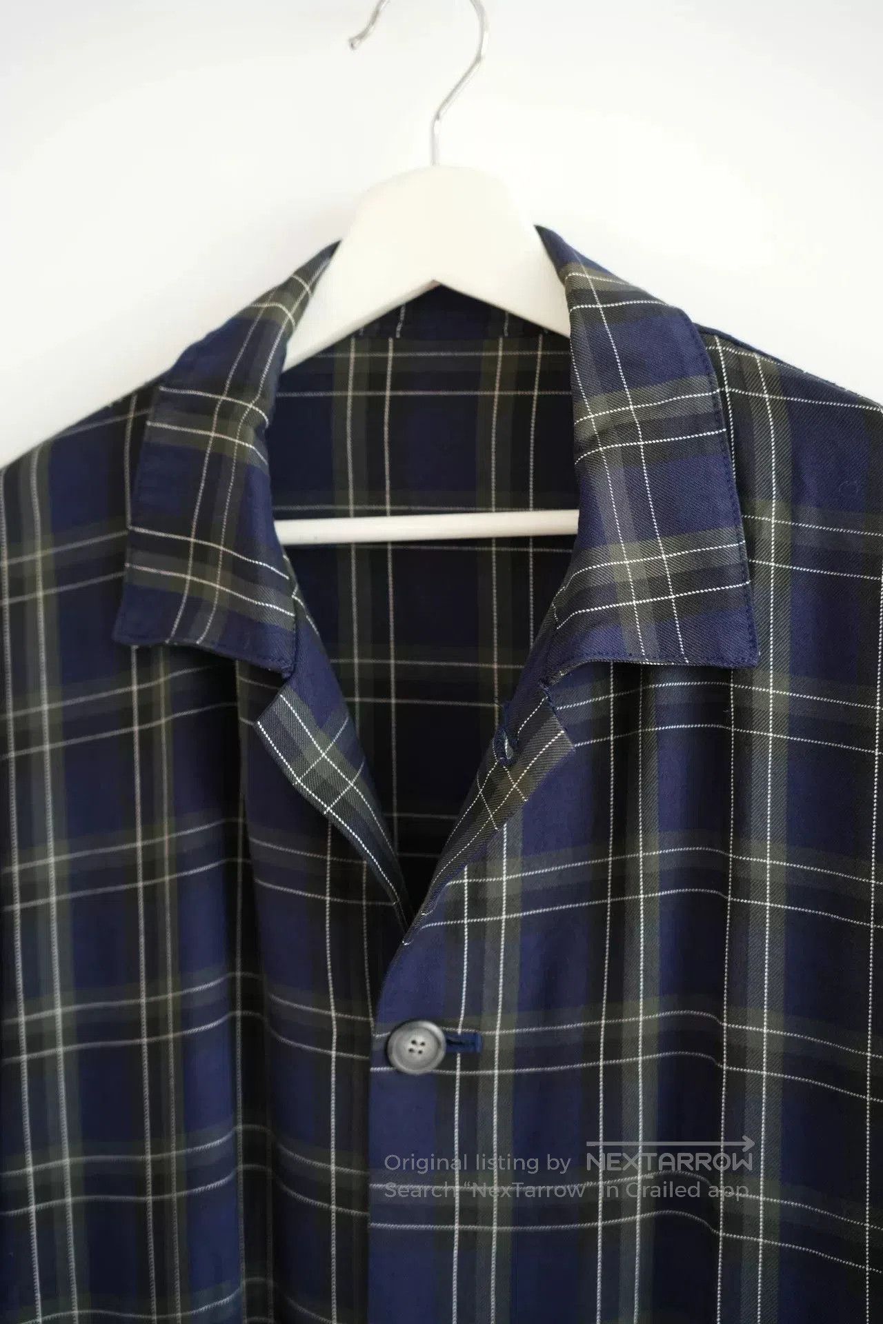 Y's for Men Yohji Yamamoto 90s Plaid Jacket. Size US M / EU 48-50 / 2 - 4 Thumbnail