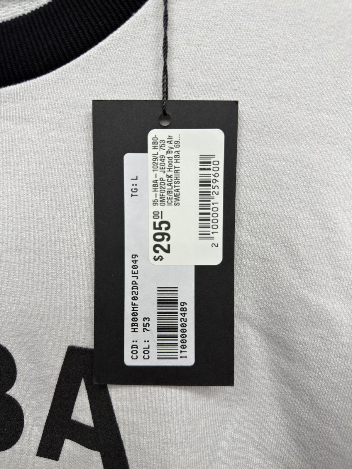 Hood By Air Hood By Air 69 Sweatshirt Size US L / EU 52-54 / 3 - 4 Thumbnail