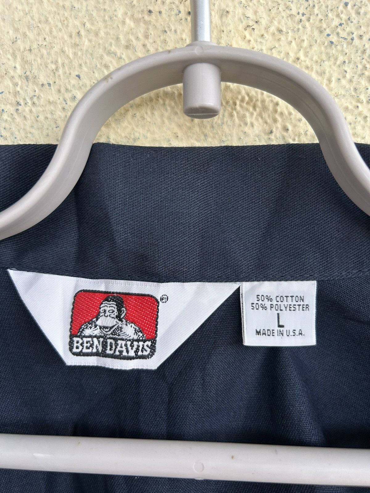 Ben Davis Vintage Ben Davis Half Zipper Working Shirt Size US L / EU 52-54 / 3 - 8 Thumbnail