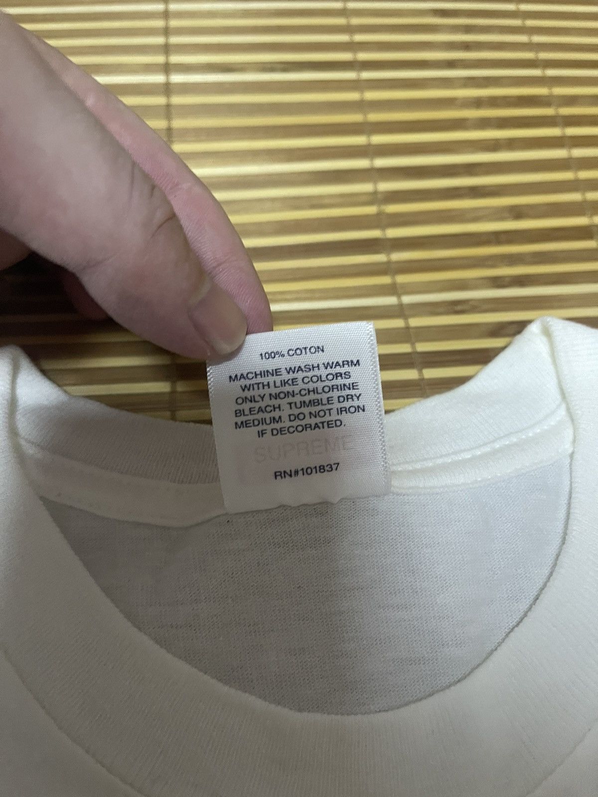 Supreme Supreme gonz logo White tee Size US M / EU 48-50 / 2 - 4 Thumbnail