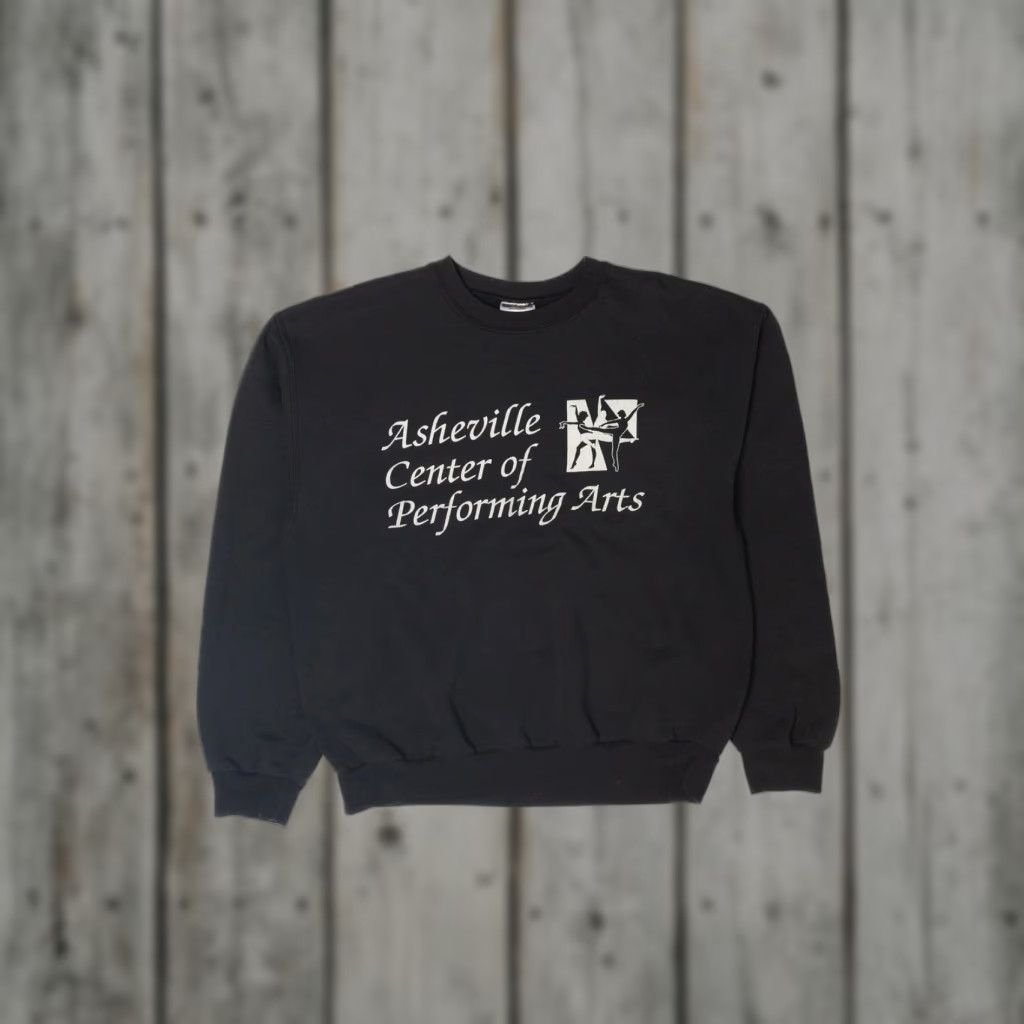 Jerzees VINTAGE Asheville Center Of Performing Arts Sweatshirt Size US M / EU 48-50 / 2 - 1 Thumbnail