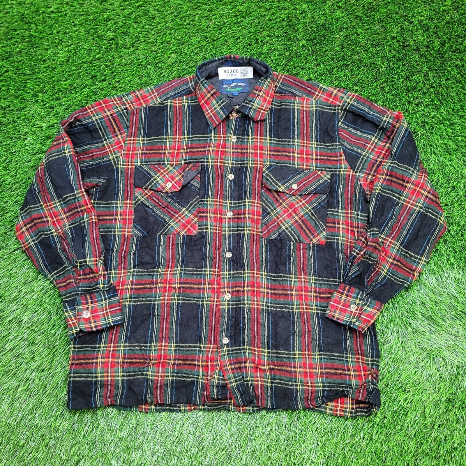 Vintage Vintage Backpackers Western Plaid Shirt L 16.5 22x28 Shacket Size US L / EU 52-54 / 3 - 1 Thumbnail