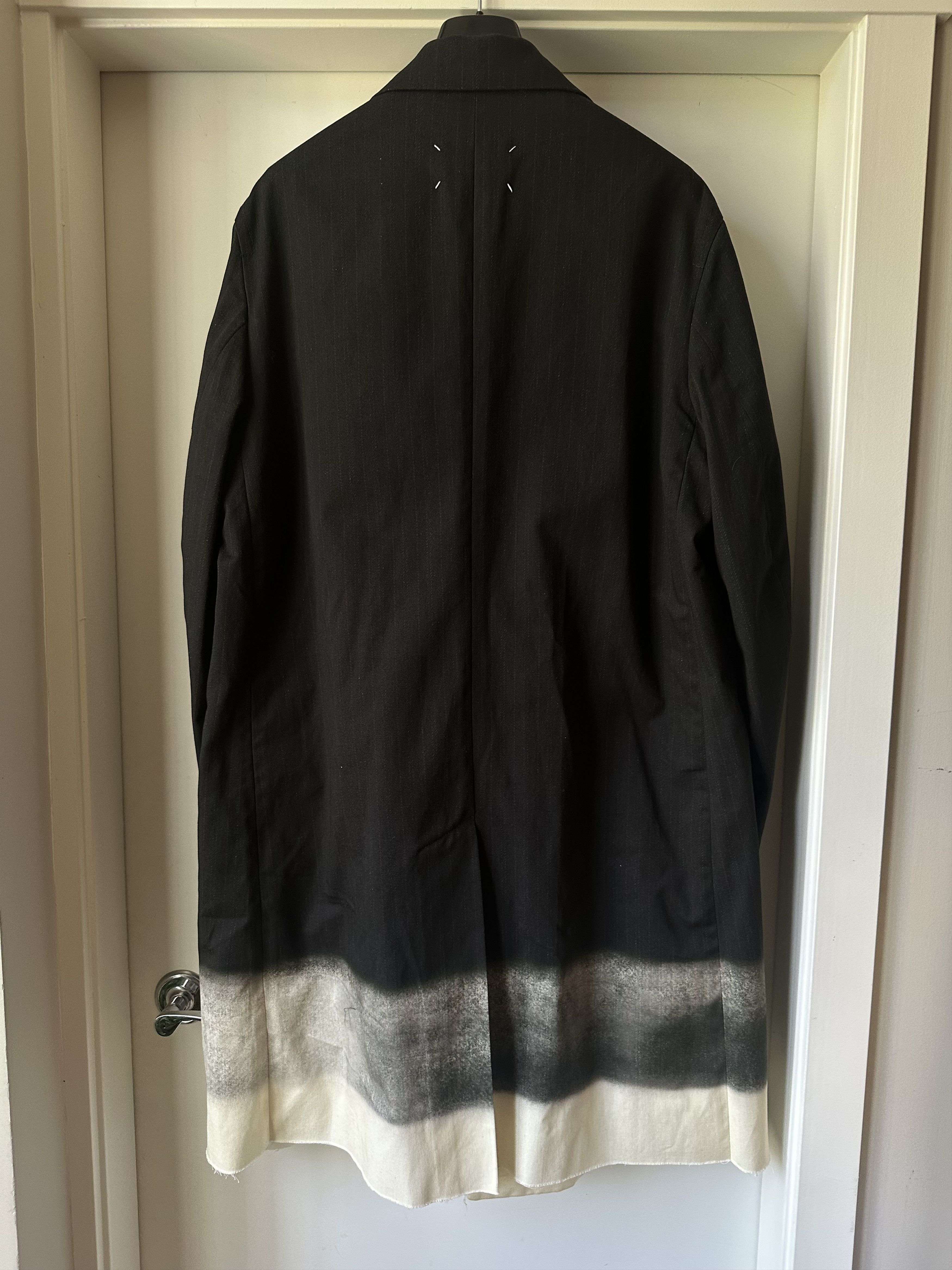 Maison Margiela Maison Margiela Trompe l'oeil pinstripe coat Size US S / EU 44-46 / 1 - 7 Thumbnail
