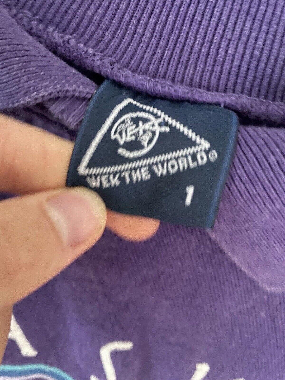 Designer Vintage Y2K Wek The World Alaska Sweatshirt XL Size US 36 / EU 52 - 4 Thumbnail