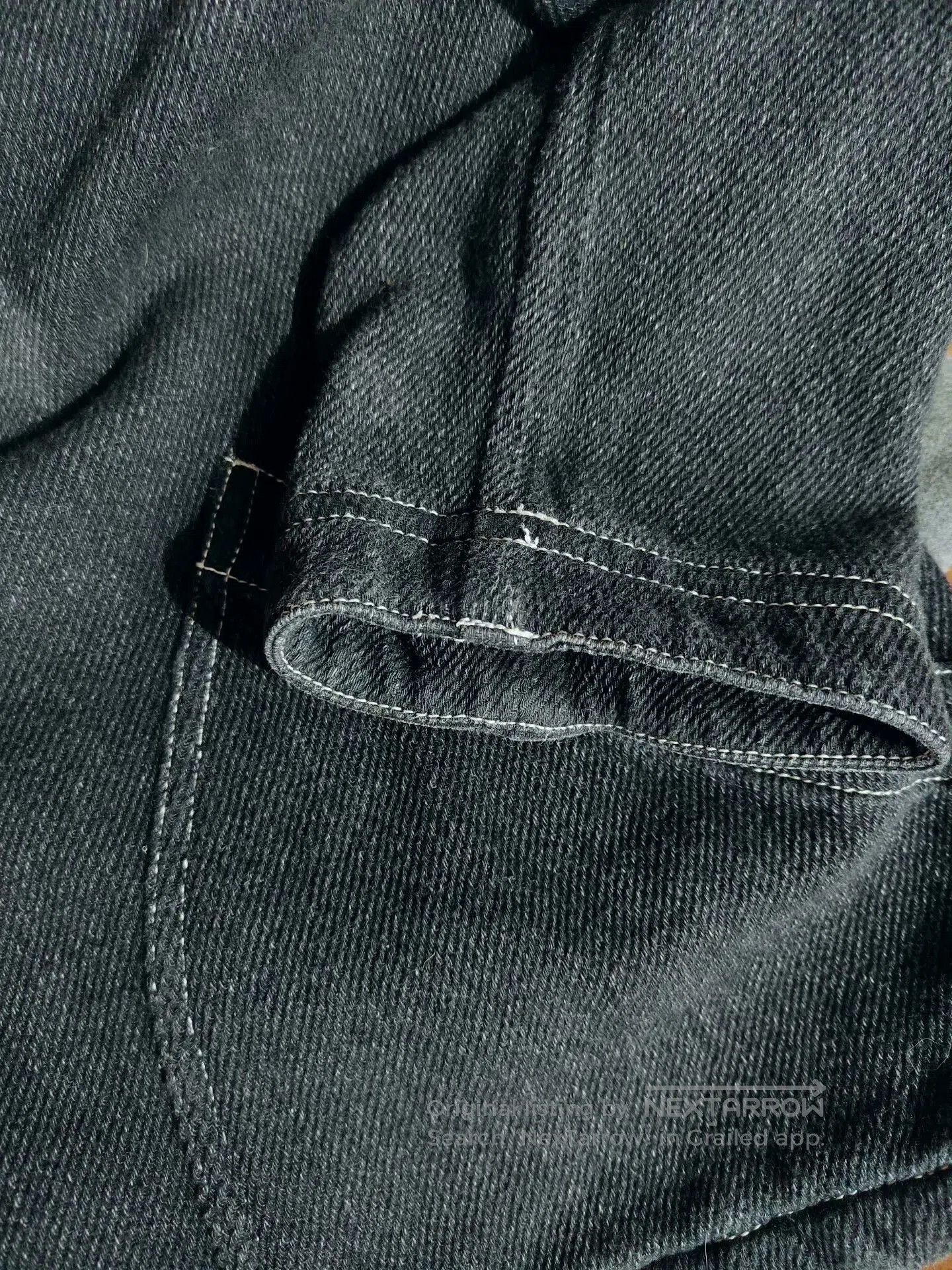 Soe Black Denim Jacket by Designer Brand. Size US M / EU 48-50 / 2 - 3 Thumbnail