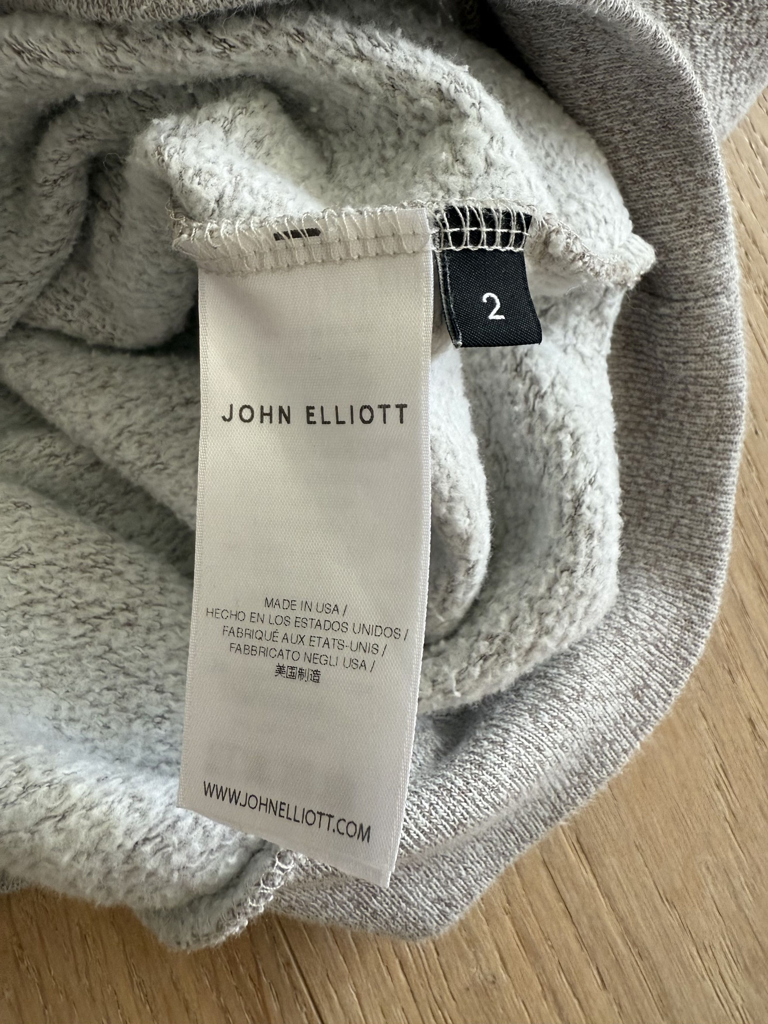 John Elliott John Elliott Beach Hoodie Co-Mix Tan Size US M / EU 48-50 / 2 - 5 Thumbnail