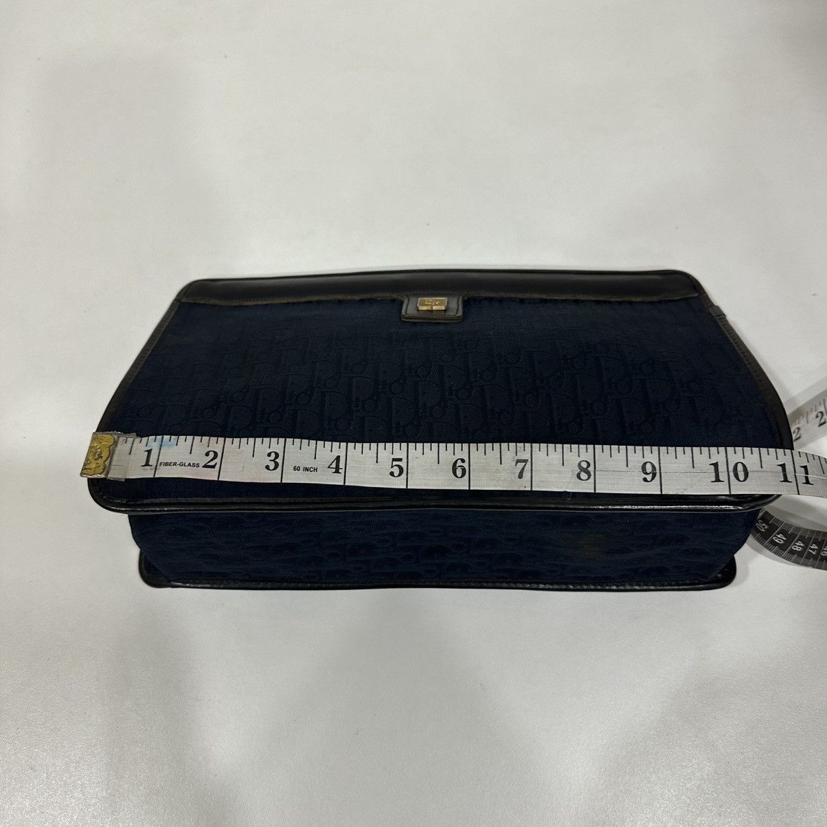 Dior ‼️YES‼️ CHRISTIAN DIOR TROTTER VINTAGE MAKE UP CLUTCH BAG Size ONE SIZE - 7 Thumbnail