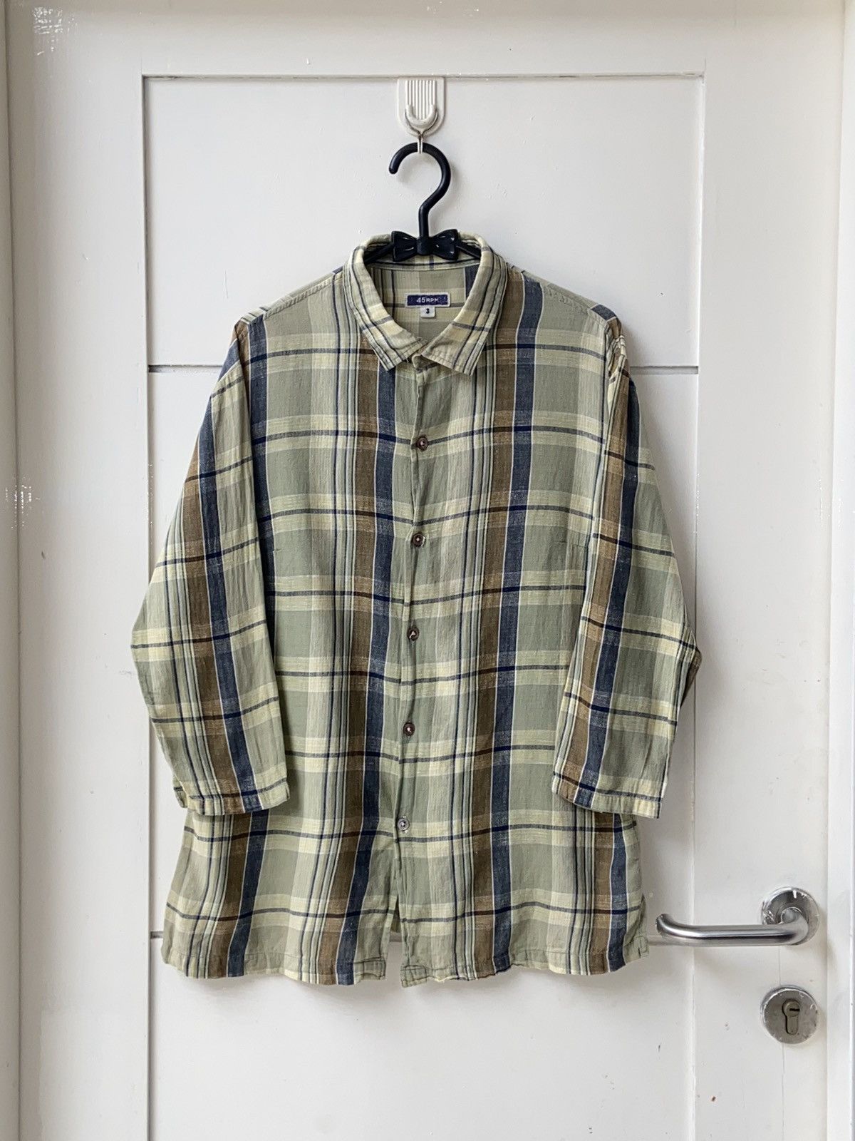 45rpm 45RPM Plaid Shirt Size US XS / EU 42 / 0 - 1 Thumbnail