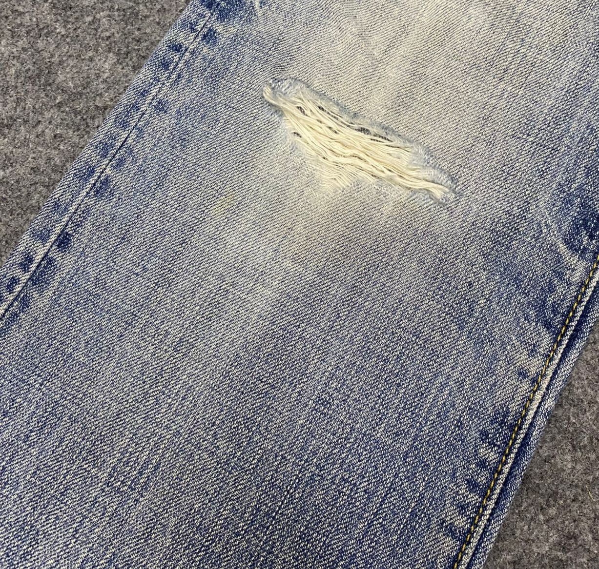 If Six Was Nine Flare Vintage The Gap Distressed Denim Size US 31 - 10 Thumbnail