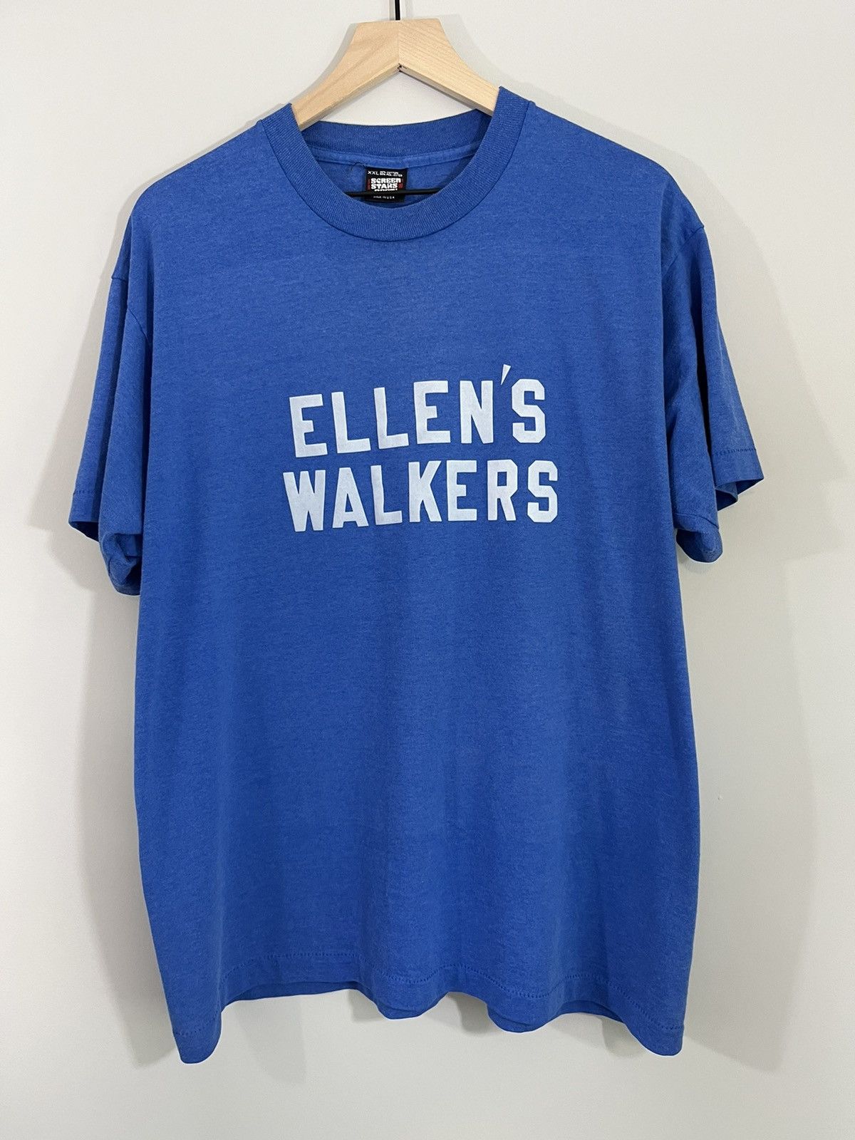 Vintage 80s Single Stitch Paper Thin Tee Size US XXL / EU 58 / 5 - 2 Thumbnail