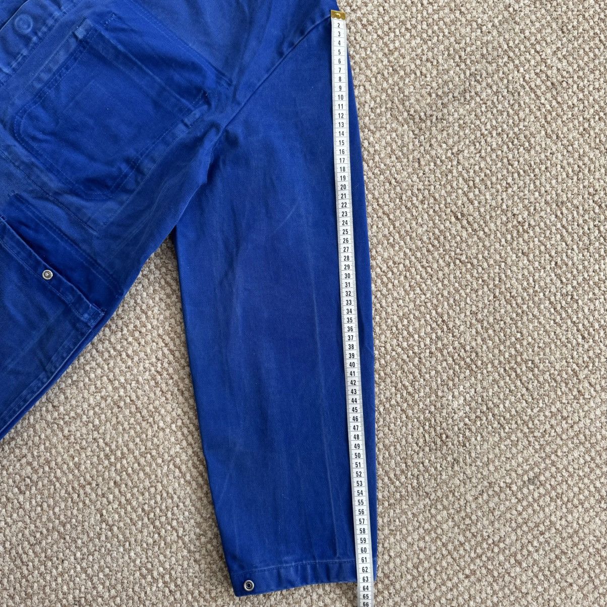 Vintage French vintage distressed worn blue chore works jacket Size US M / EU 48-50 / 2 - 13 Thumbnail
