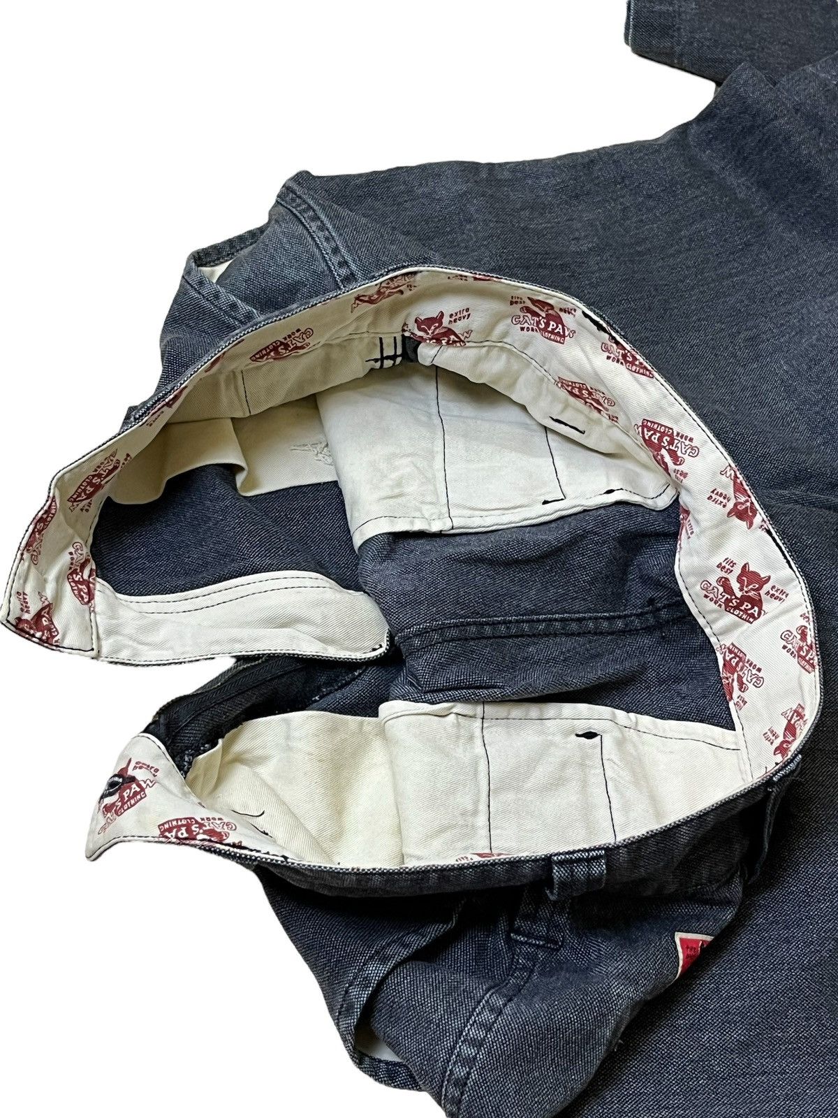 Toyo Enterprises VINTAGE CAT’S PAW WORK CLOTHING CHINO PANTS Size US 32 / EU 48 - 10 Thumbnail