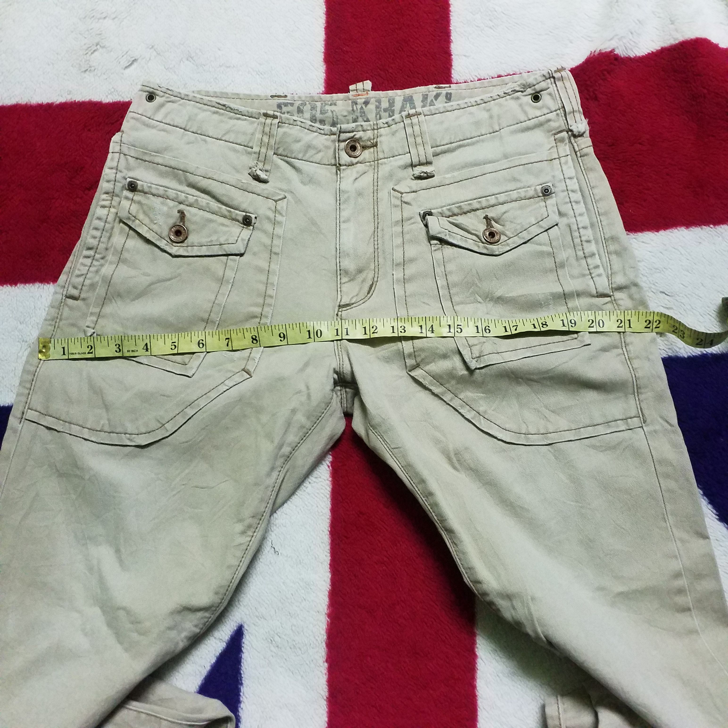Edwin EDWIN 505 KHAKI BUSH PANT FLARE Size US 32 / EU 48 - 3 Thumbnail