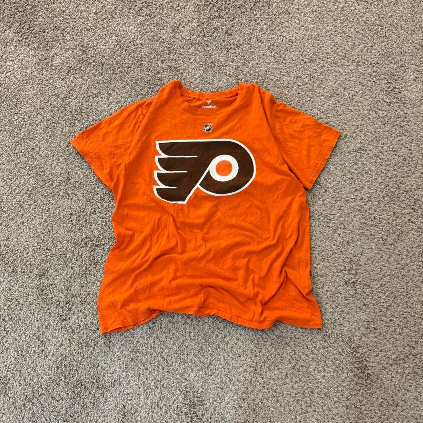 & Other Stories Orange and black Philadelphia Flyers Fanatics shirt Size US L / EU 52-54 / 3 - 4 Thumbnail
