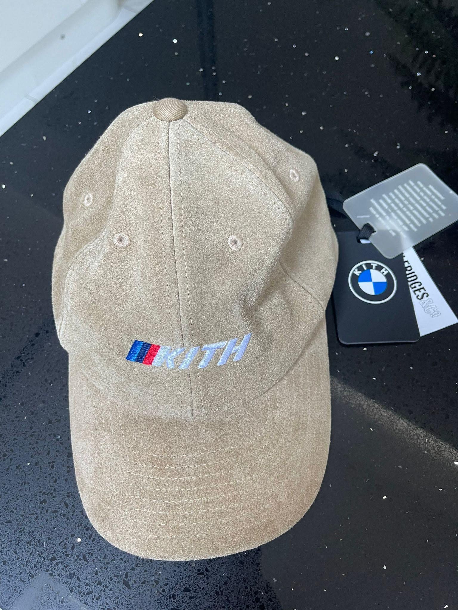 BMW × Kith Kith x BMW Motorsport Suede Cap Size ONE SIZE - 4 Thumbnail