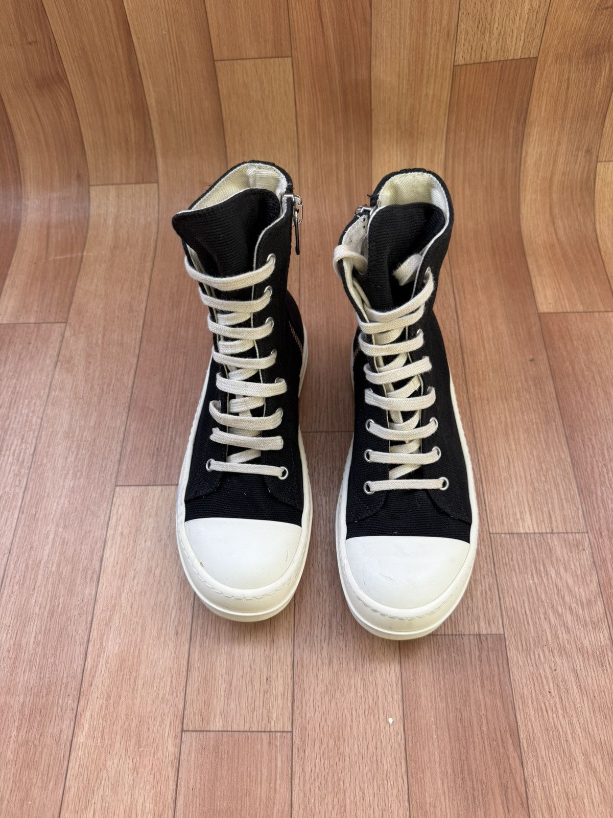 Rick Owens Drkshdw 🔥🥹 Rick owens drkshdw Ramones Size US 6.5 / IT 36.5 - 8 Thumbnail