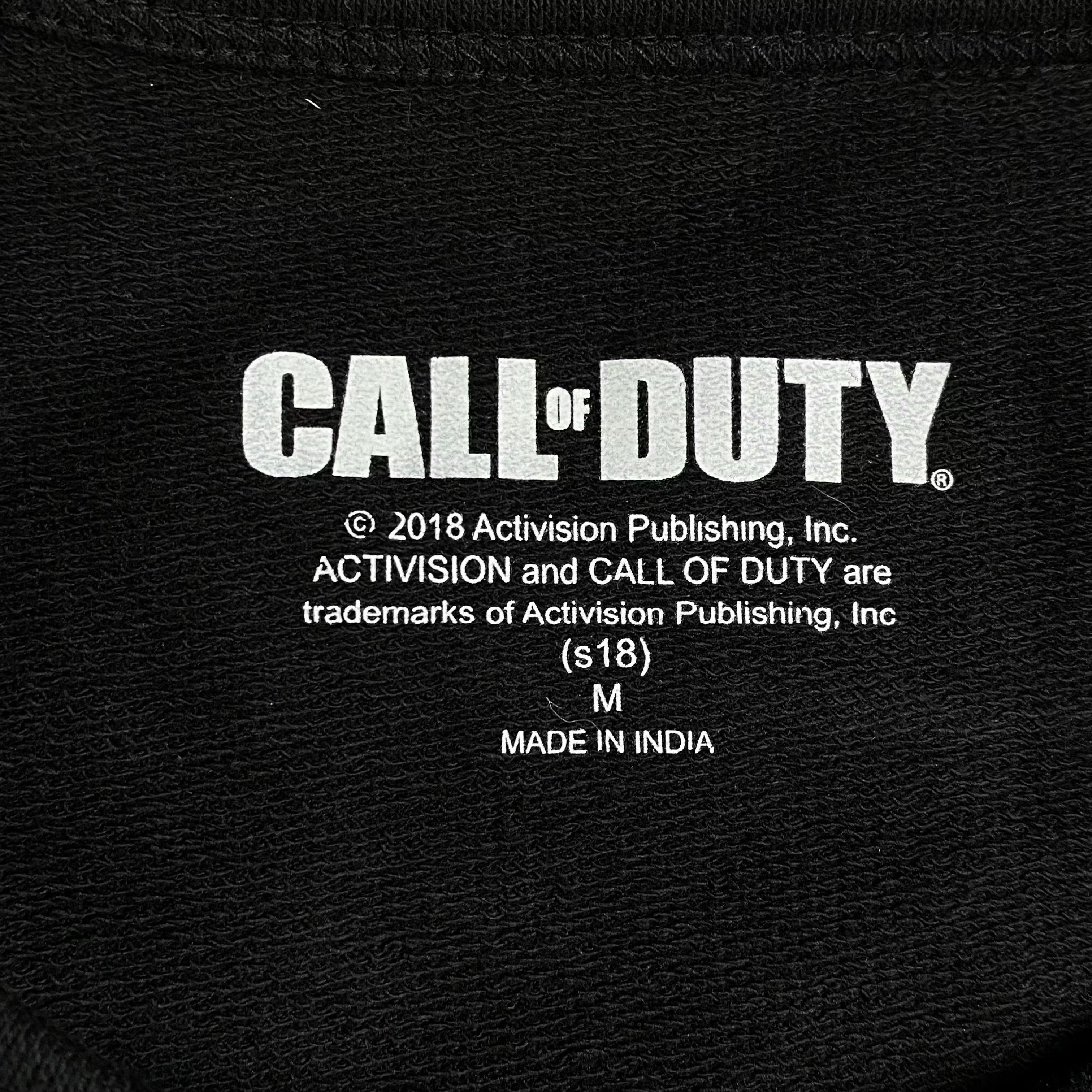 The Game × Vintage Mens Sweatshirt Long Sleeve Call Of Duty Vintage Size M Size US M / EU 48-50 / 2 - 4 Thumbnail
