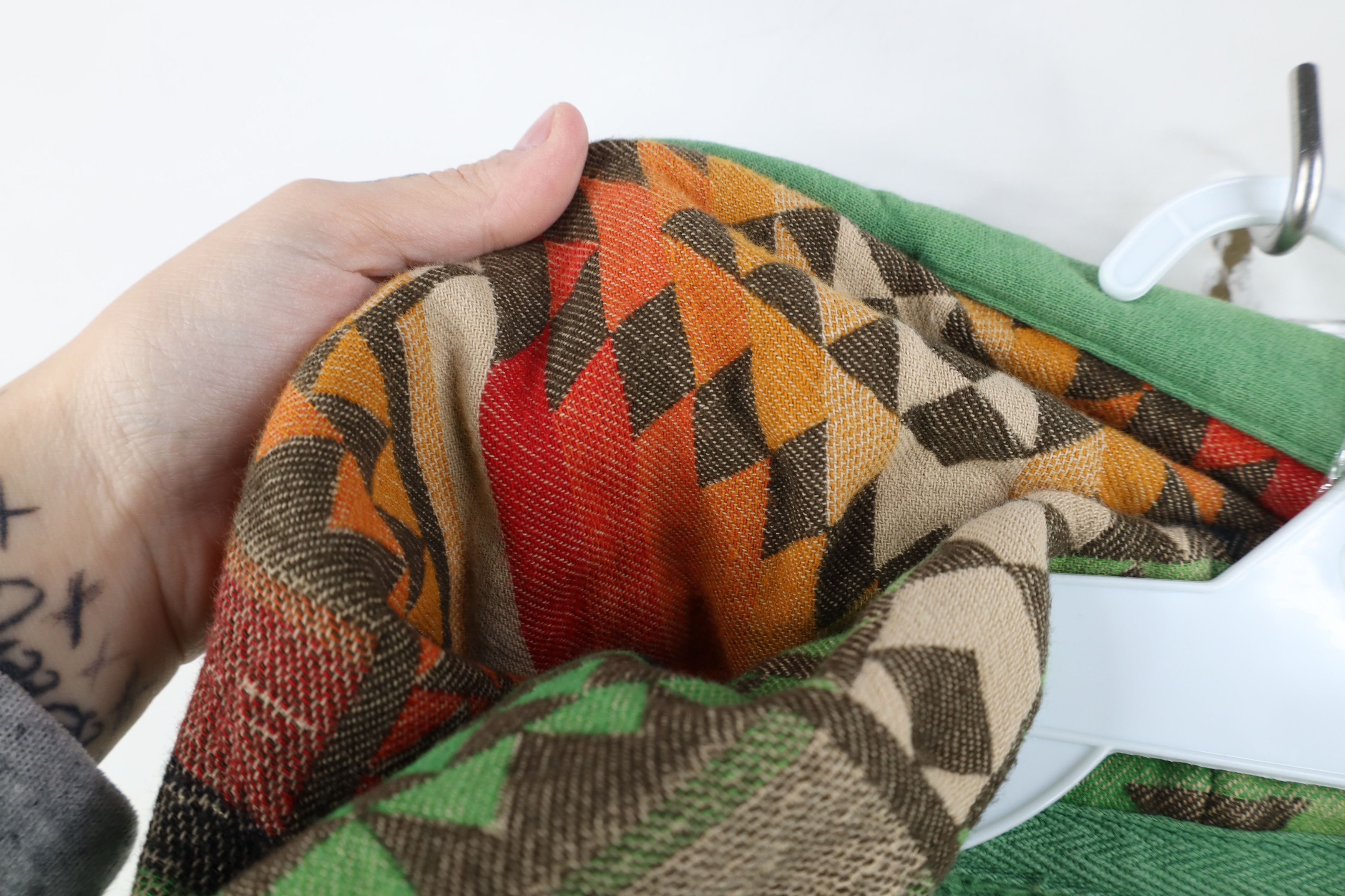Polo Ralph Lauren Vintage 90s Ralph Lauren Aztec Full Zip Hoodie Sweatshirt Size US XXL / EU 58 / 5 - 11 Thumbnail