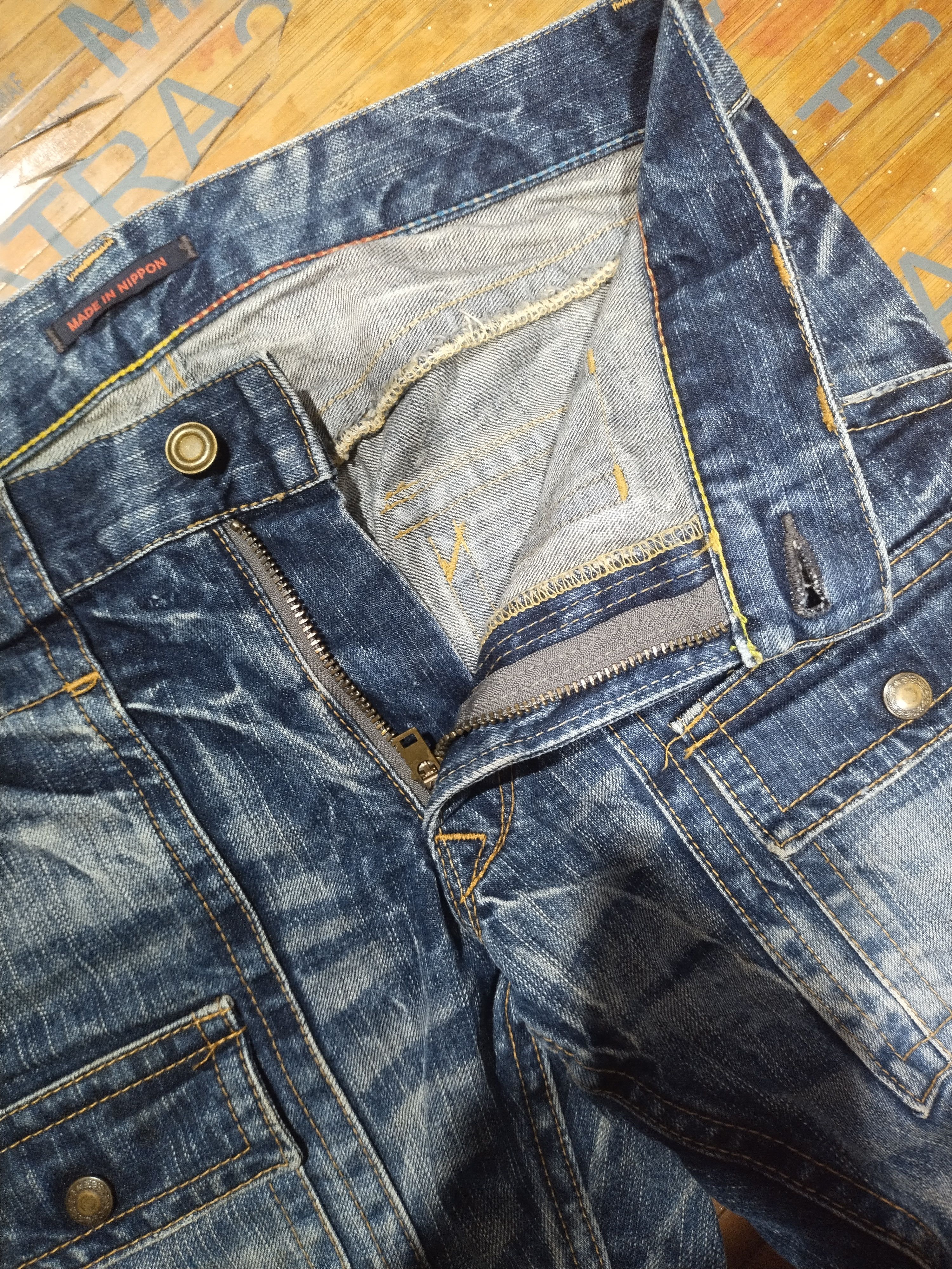 Japanese Brand Jeans Blueway, Bush Pant, Nippon Size US 32 / EU 48 - 10 Thumbnail