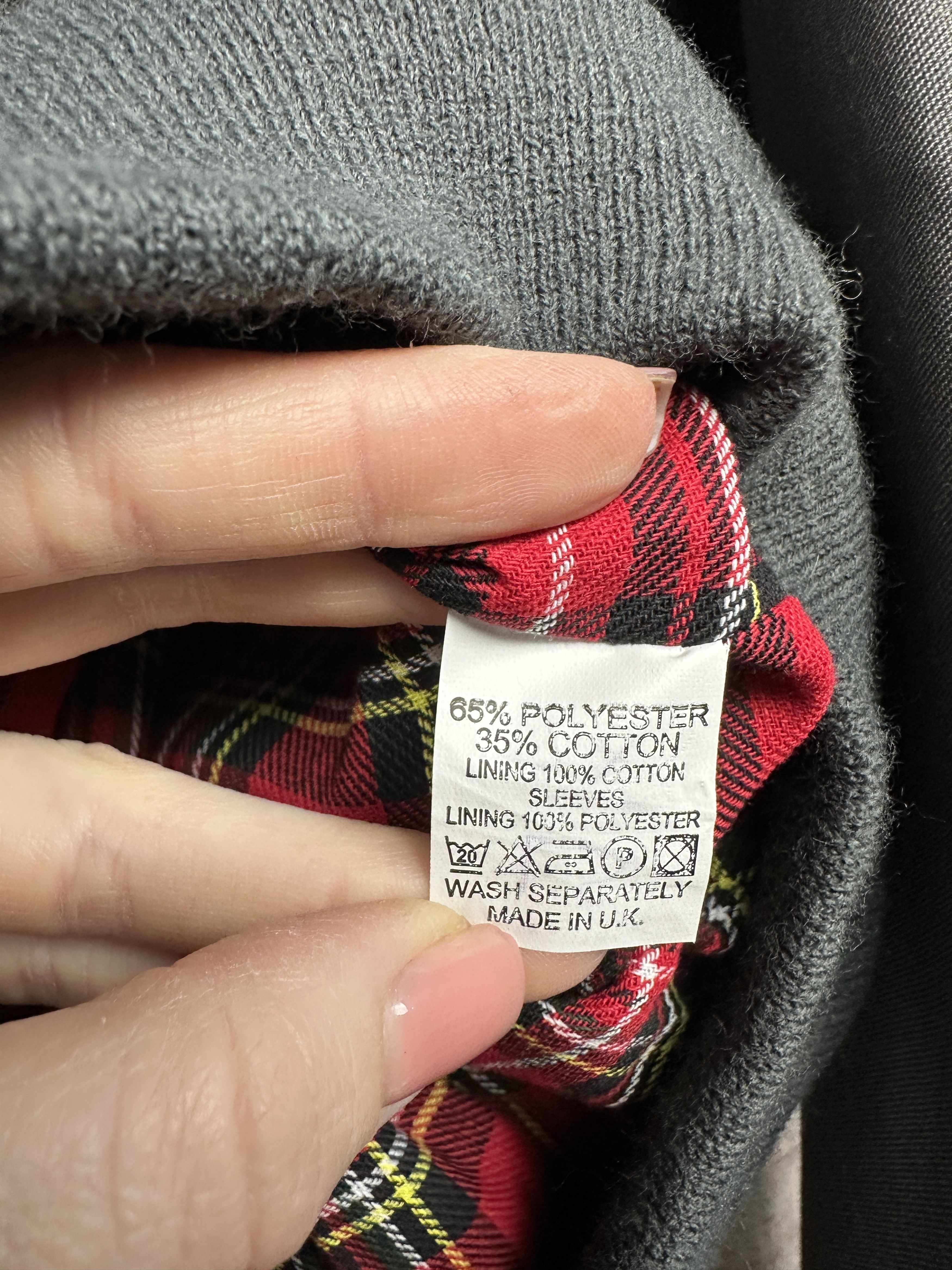 Vintage England Vintage Mens Plaid Lined Collared Jacket Size US XL / EU 56 / 4 - 5 Thumbnail