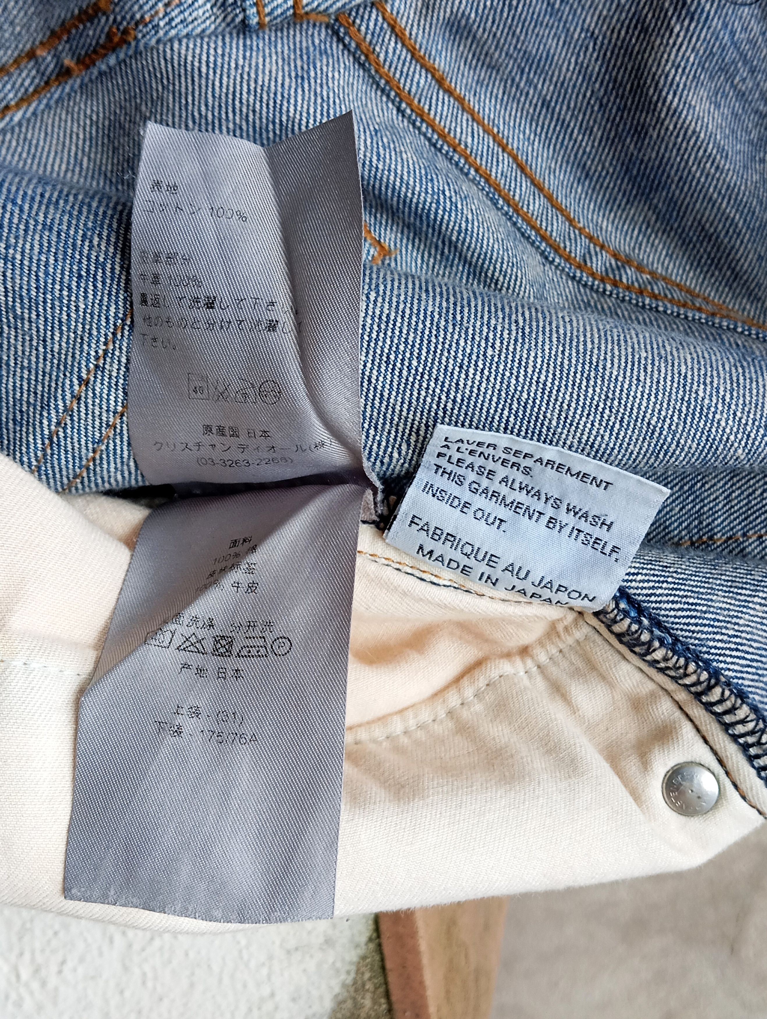 Dior Dior KVA Clawmark indigo jeans Size US 31 - 6 Thumbnail
