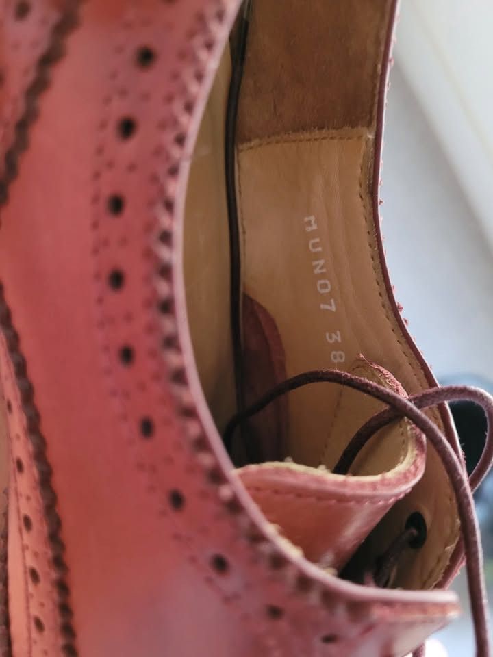 Paul Smith Wingtip Dress Shoes Size US 5.5 / EU 38 - 3 Thumbnail