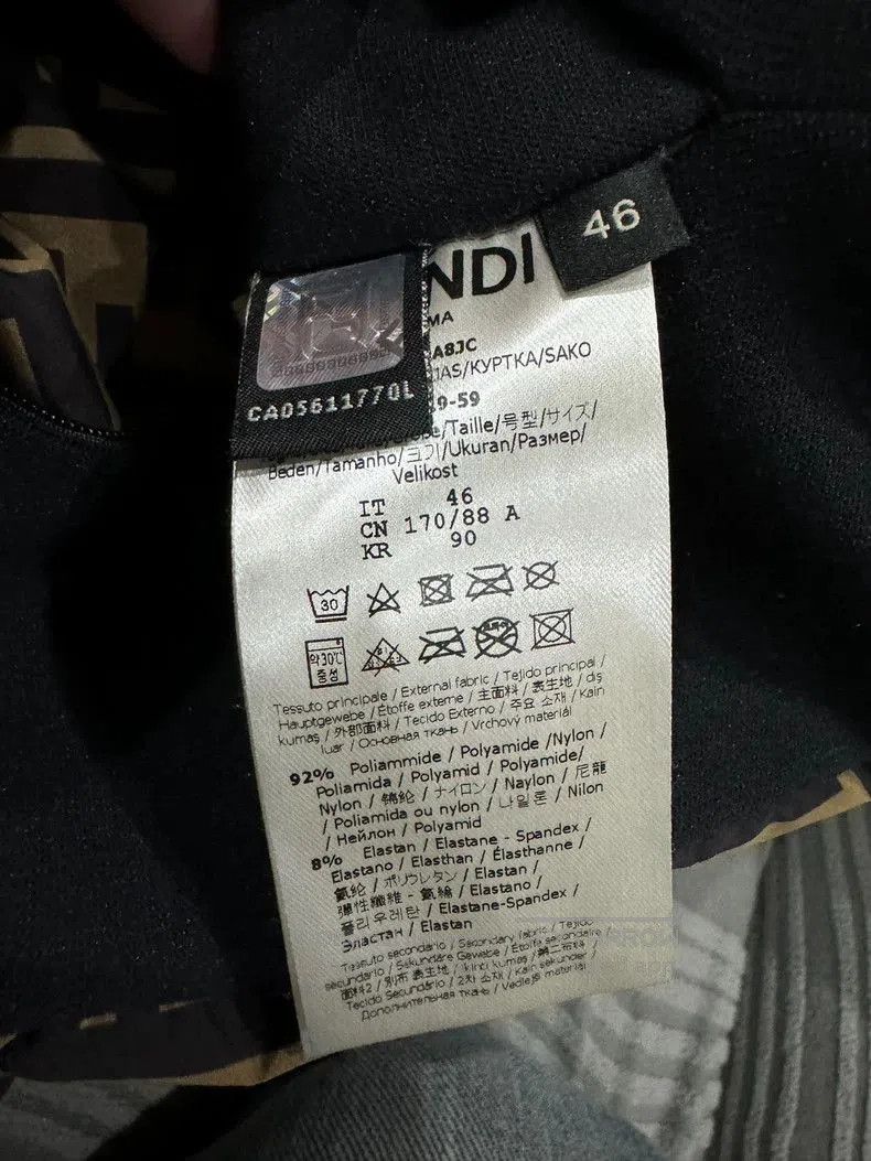 Fendi Fendi Monogram Down Jacket. Size US M / EU 48-50 / 2 - 5 Thumbnail