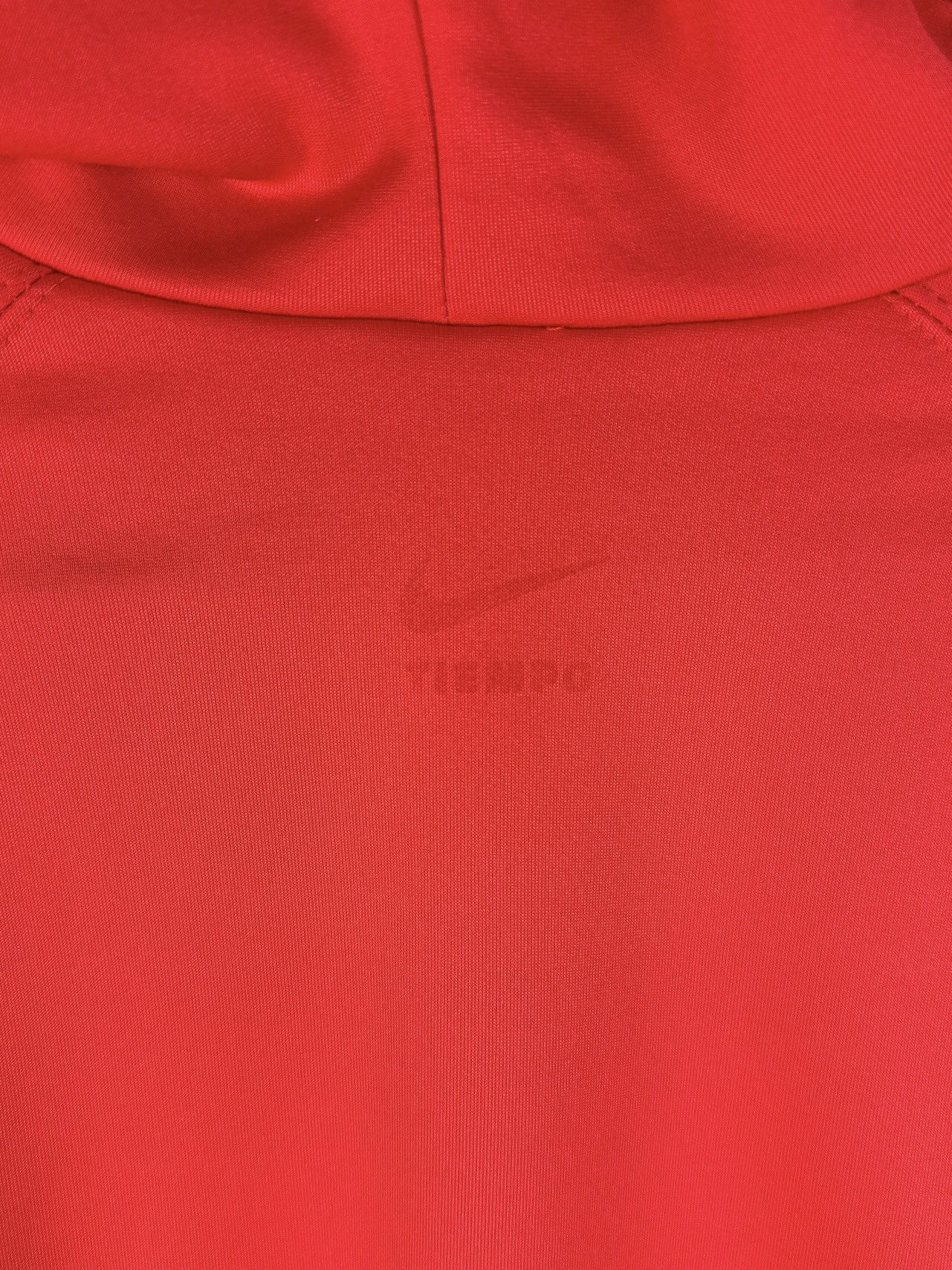Nike Vintage Y2K Nike Tiempo Switzerland Hoodie Red Size US L / EU 52-54 / 3 - 15 Thumbnail