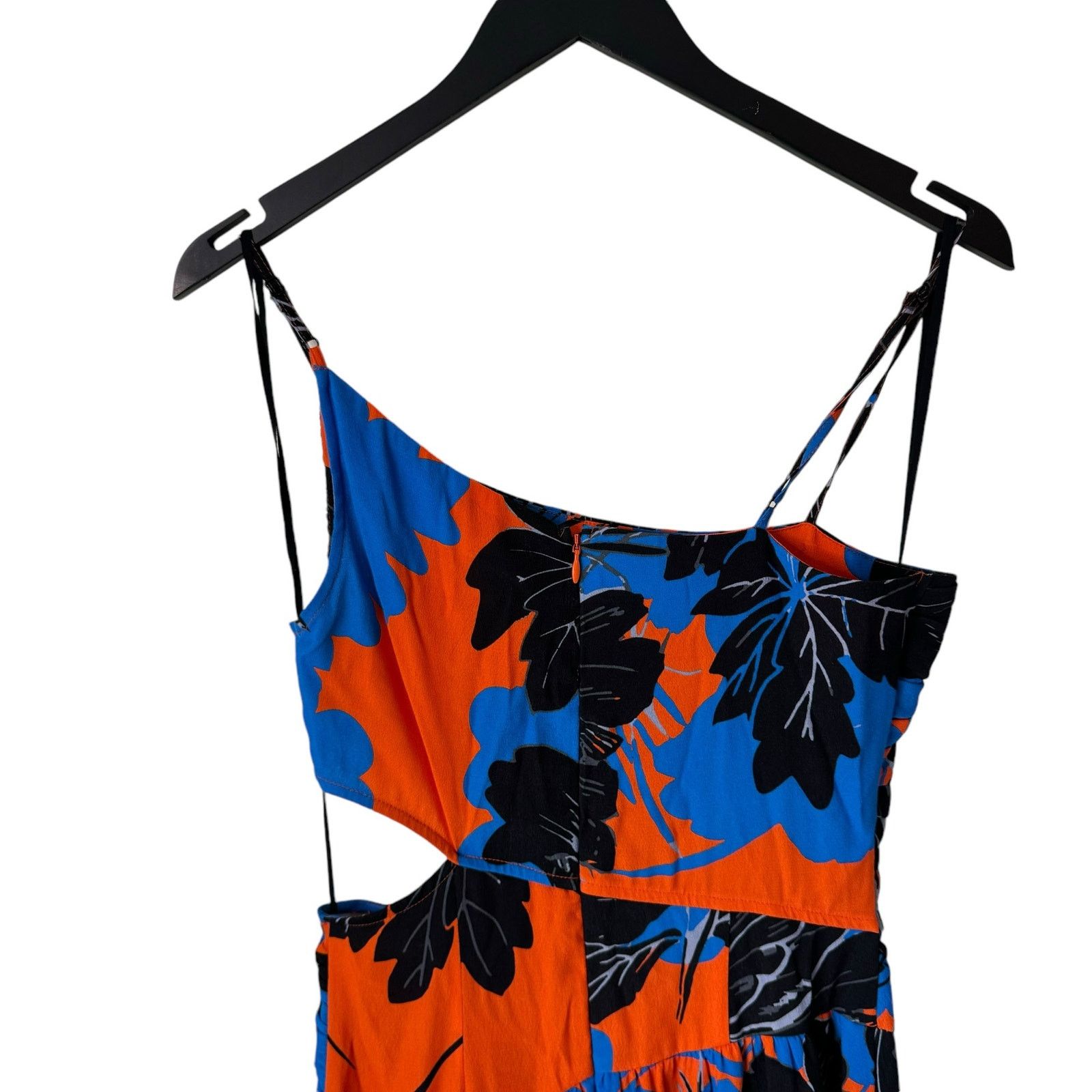 Anthropologie Anthropologie Tracy Reese Printed Asymmetrical Cutout Dress Size XS / US 0-2 / IT 36-38 - 8 Thumbnail