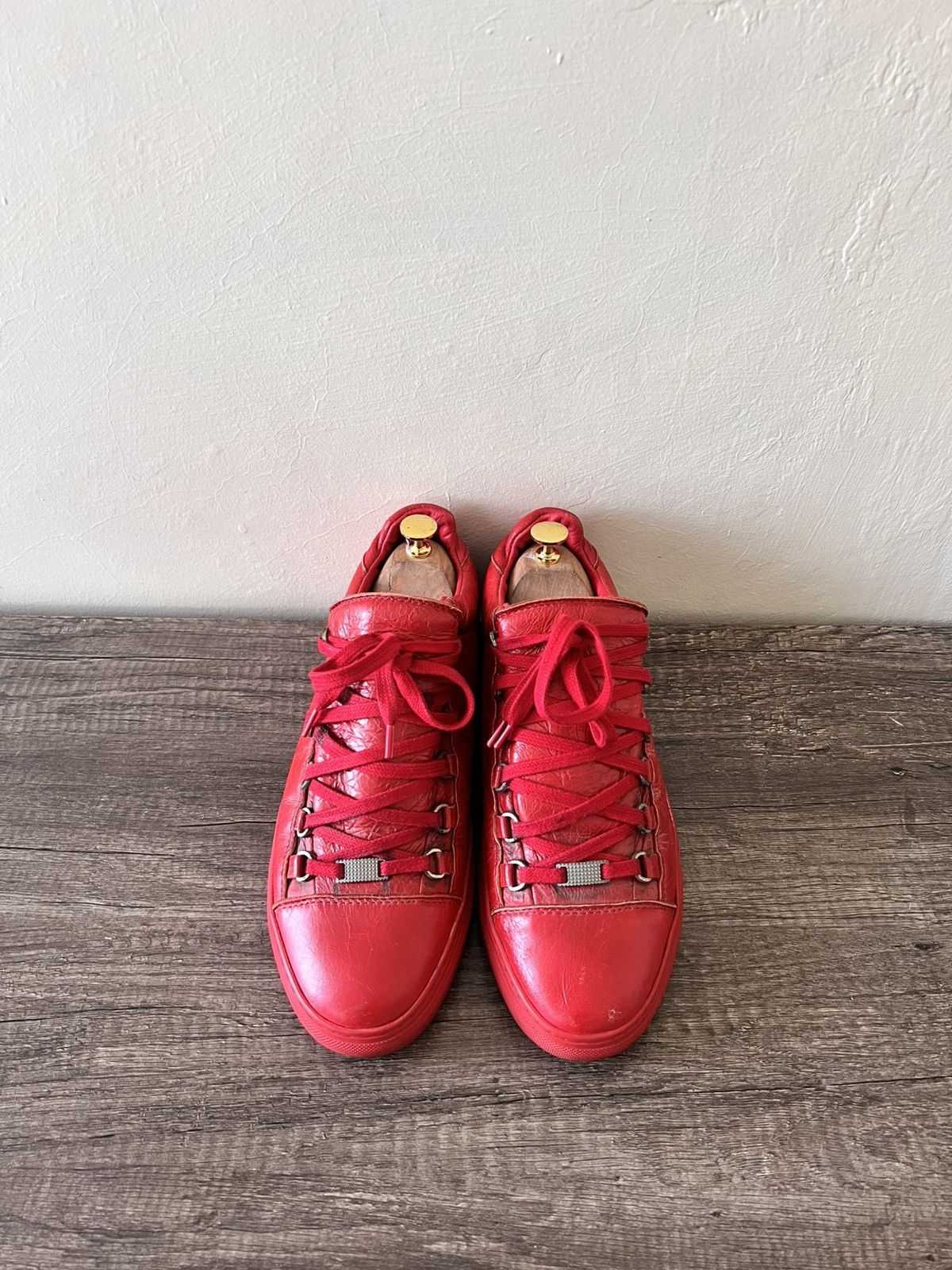 Balenciaga BALENCIAGA ARENA LOW SNEAKERS Size US 8 / EU 41 - 6 Thumbnail