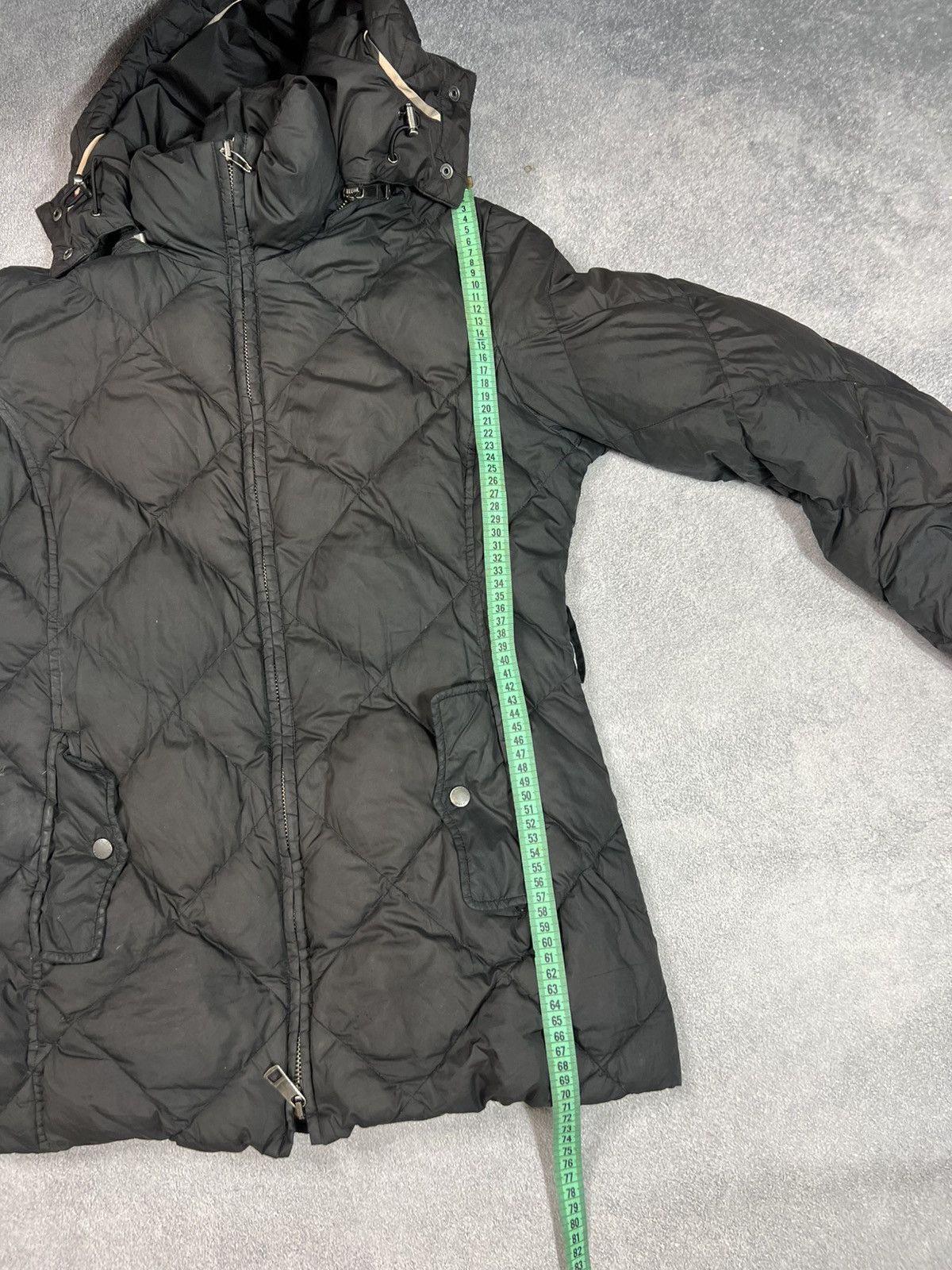 Burberry 🖤 Black Burberry London Diamond Tufted Zipper Puffer Coat Size M / US 6-8 / IT 42-44 - 18 Thumbnail