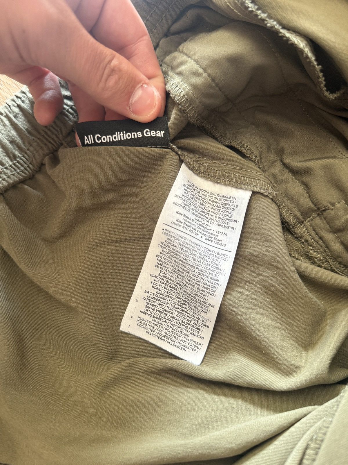 Nike ACG Nike acg pants Size US 33 - 7 Thumbnail