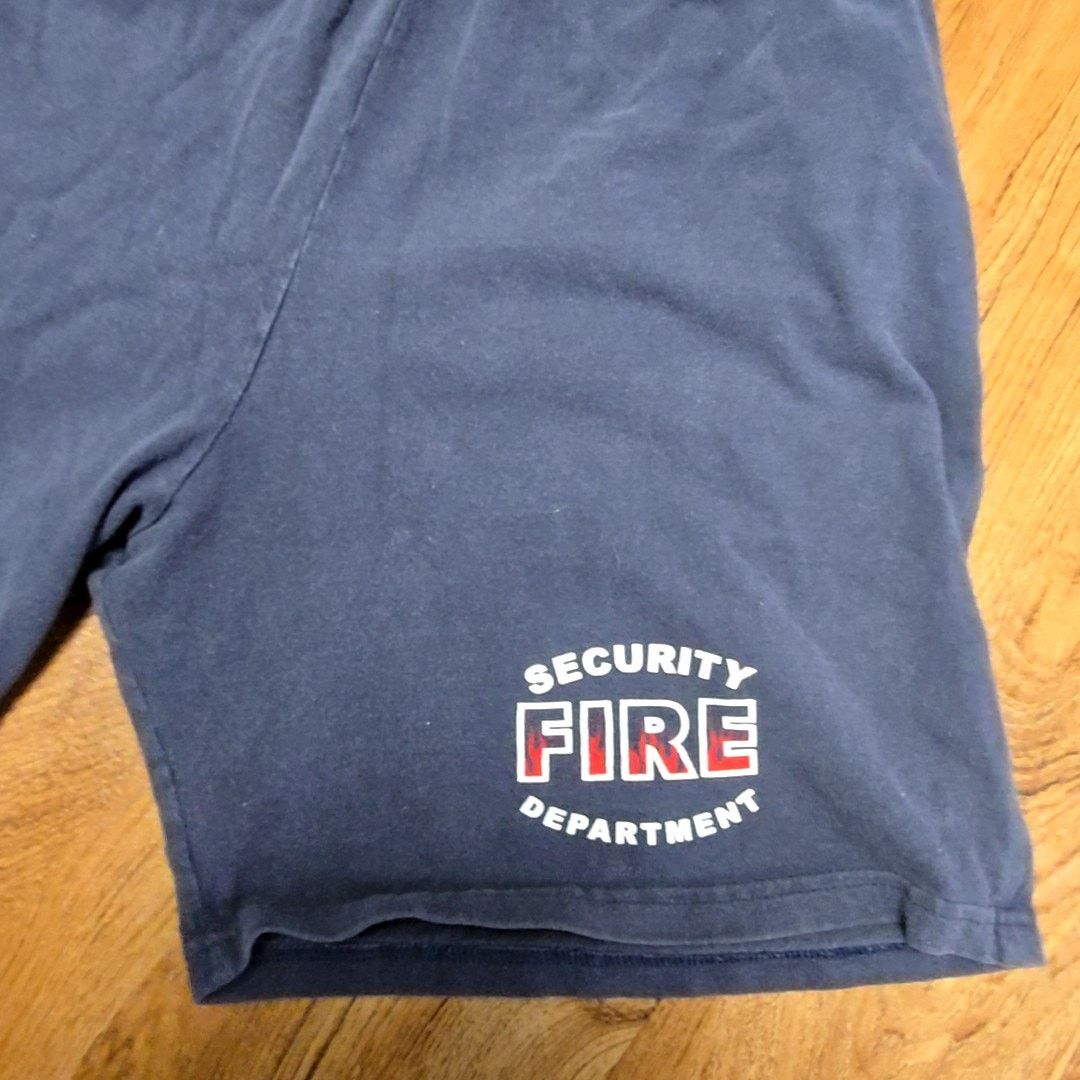 Anvil Vintage Security Fire Department Shorts Anvil Blue L 90s Size US 32 / EU 48 - 2 Thumbnail