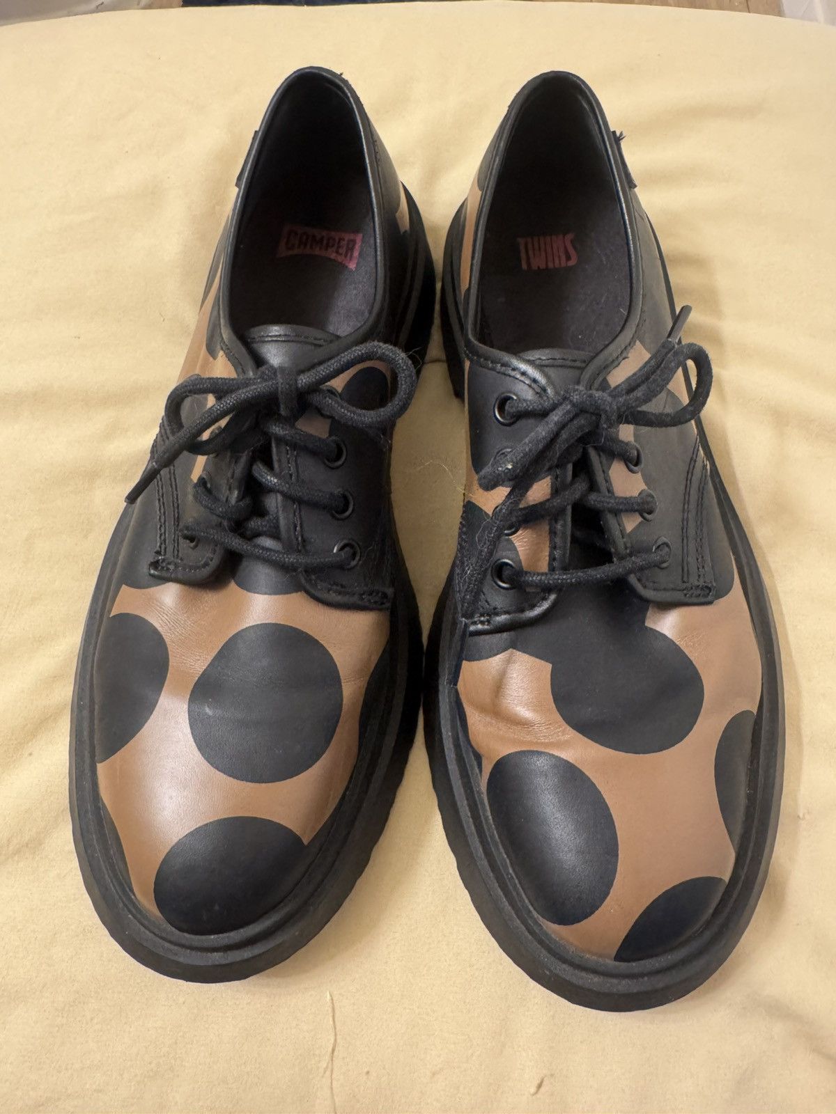 Camper Camper Walden Twins polka-dot print Derbies Size US 11 / IT 41 - 2 Thumbnail
