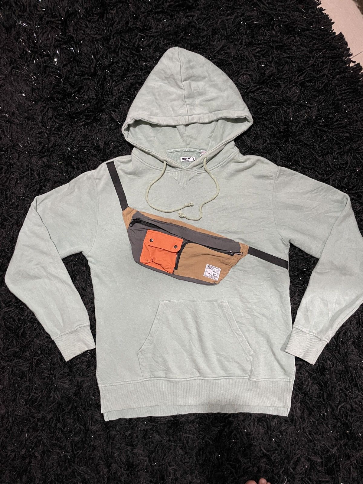 GRN × Japanese Brand Grn Tokyo Japan Outdoor Reverse Weave Hooded Gorpcore hiking Size US M / EU 48-50 / 2 - 1 Thumbnail