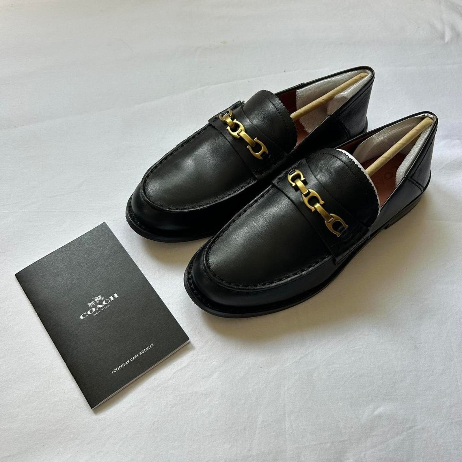Coach Coach Black Putnam Loafers Size US 5 / IT 35 - 1 Thumbnail