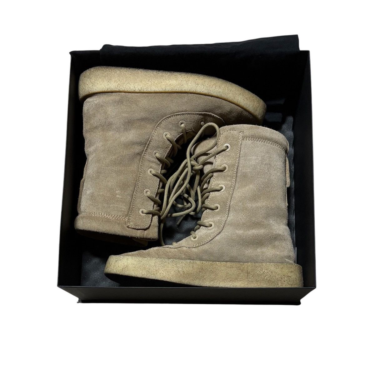 Yeezy YEEZY SEASON 2 CREAPE BOOTS TAUPE Size US 10.5 / EU 43-44 - 3 Thumbnail