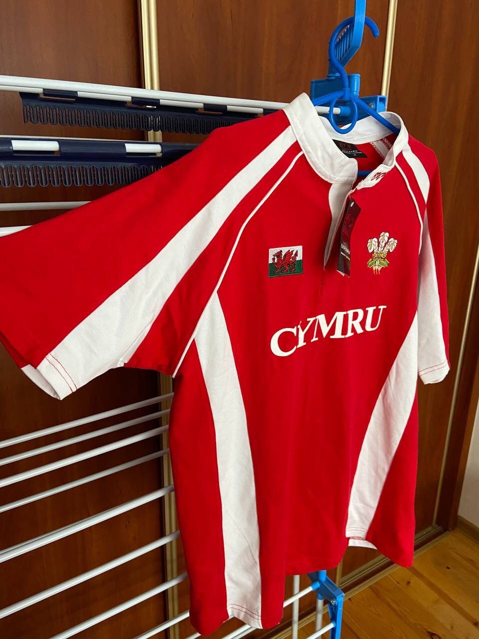 Vintage Cymru Wales Manav Rugby Jersey Shirt Size US M / EU 48-50 / 2 - 3 Thumbnail