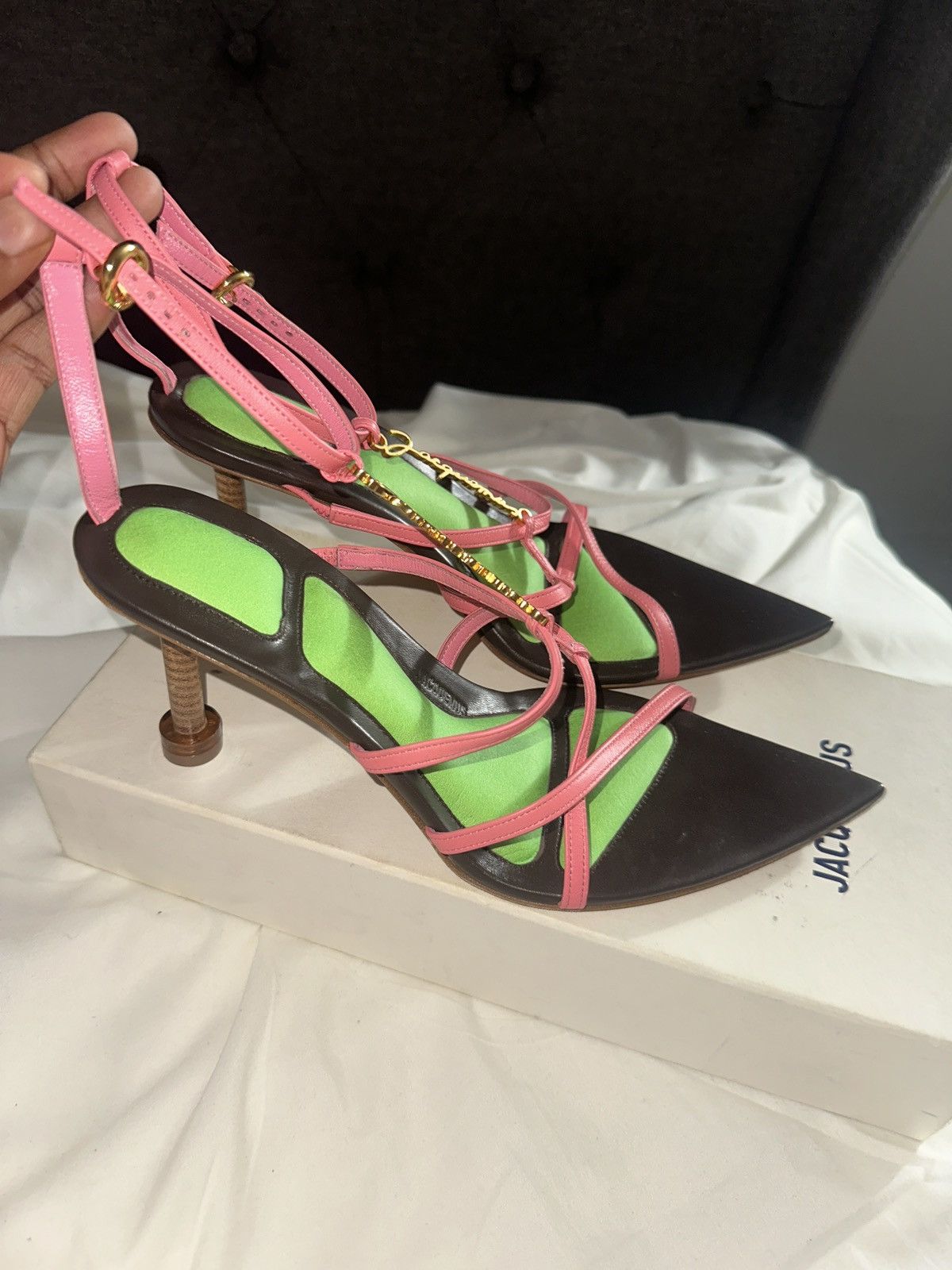 Jacquemus Jacquemus Les Sandales Pralu Hautes pumps Size US 8 / IT 38 - 3 Thumbnail
